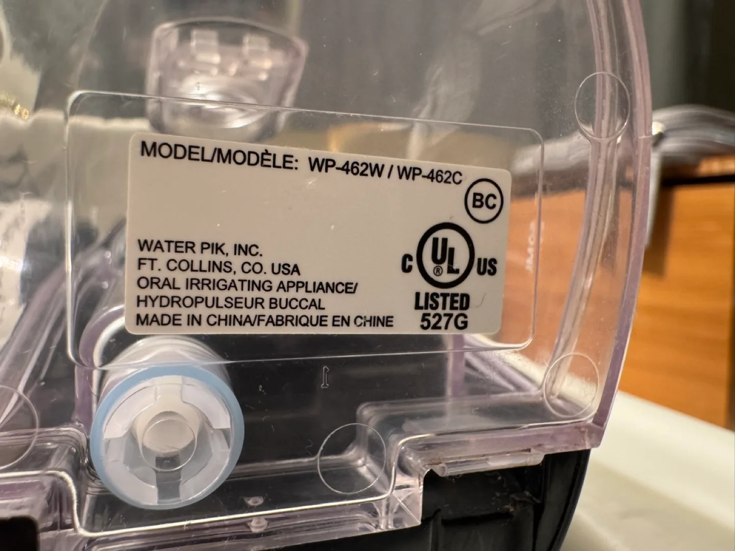 Waterpik Black Cordless Plus Water Flosser. image indicator(5)