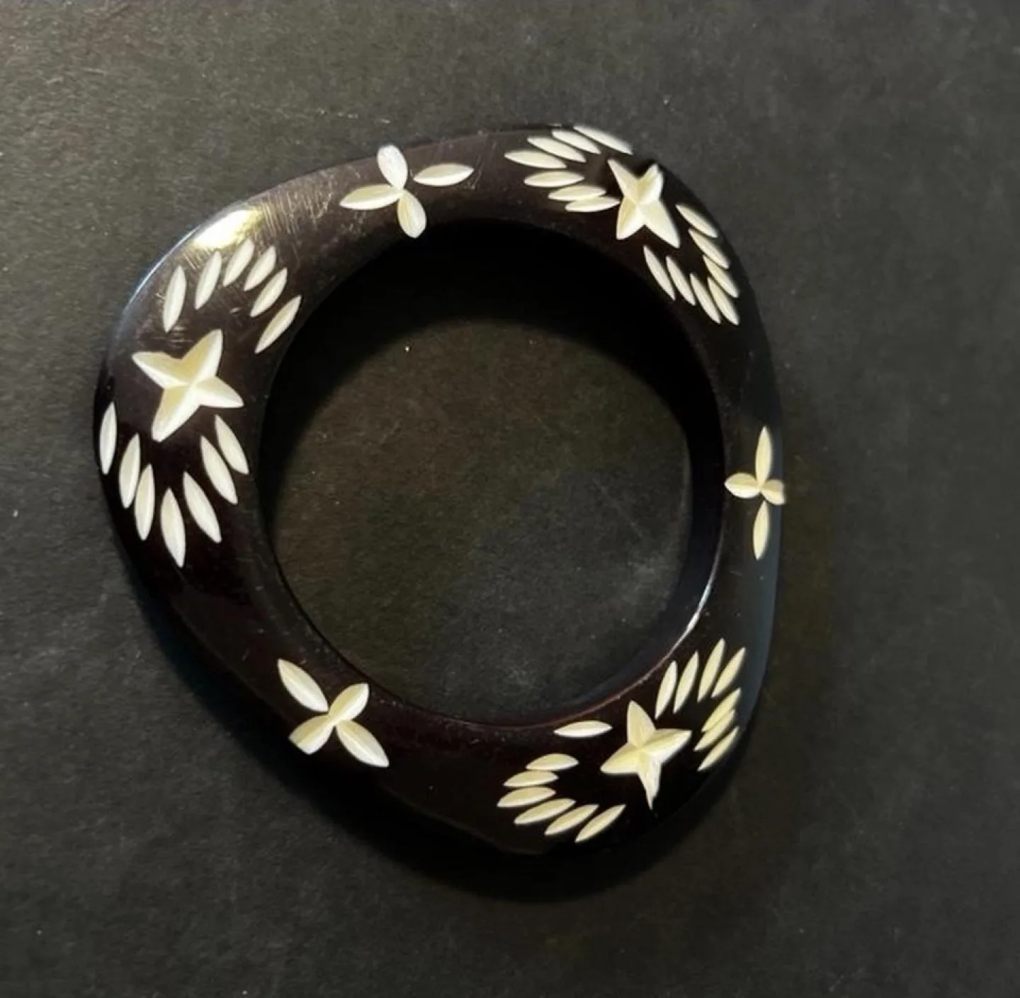 Assorted Unique Bangles - Resin, Beaded, and Stone image indicator(2)