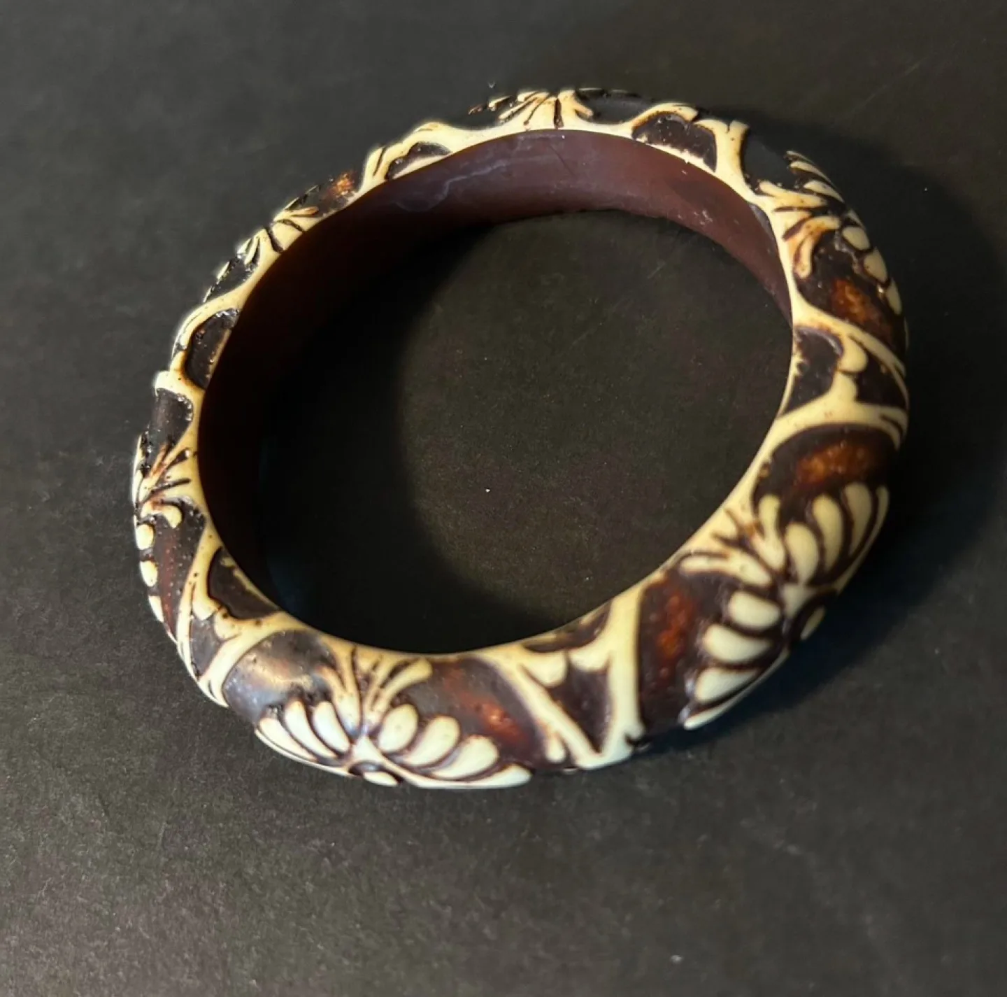 Assorted Unique Bangles - Resin, Beaded, and Stone image indicator(4)