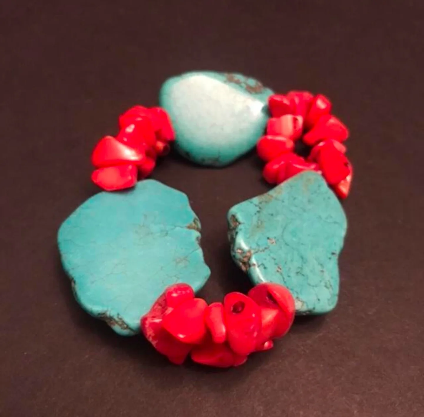 Assorted Unique Bangles - Resin, Beaded, and Stone image indicator(3)