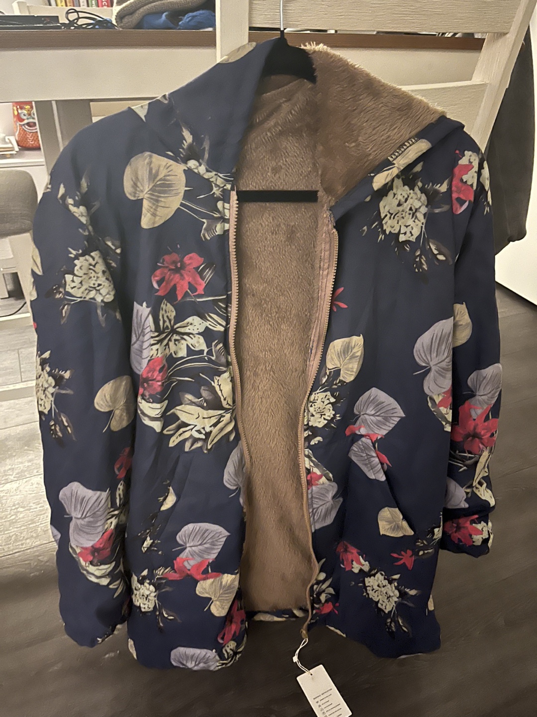 #freecycle Floral Print Hooded Jacket