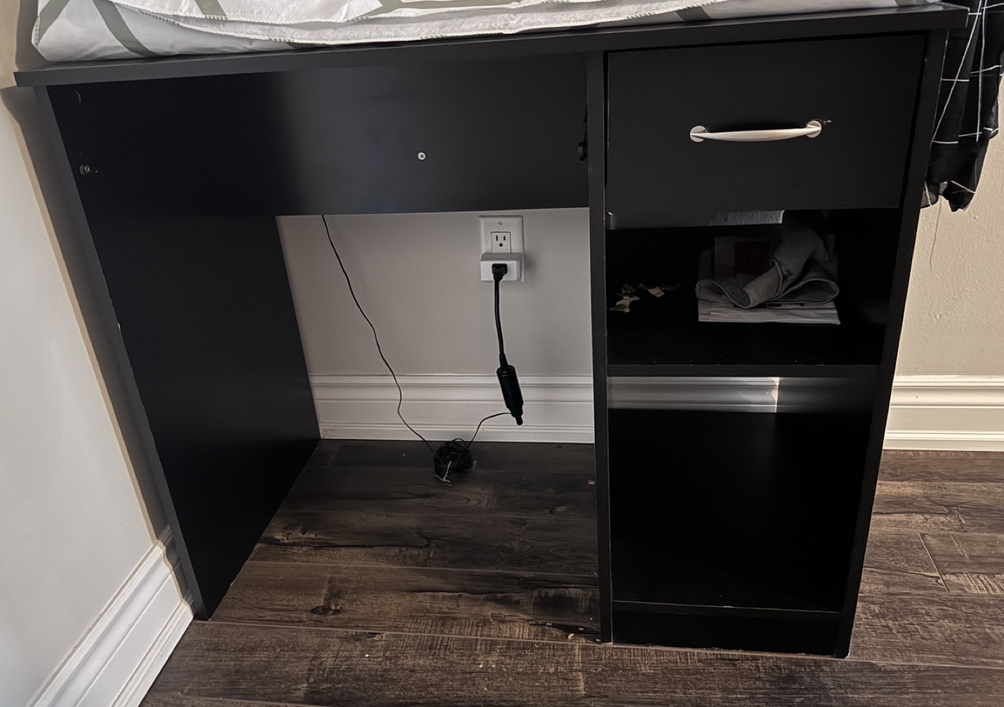 Computer Desk with Drawer and Shelf