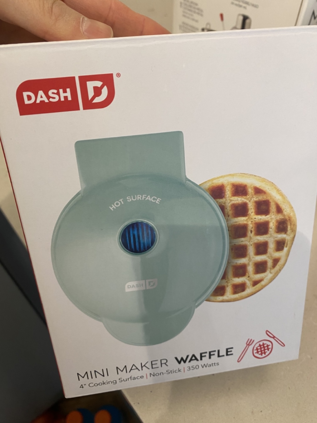 Dash Mini Waffle Maker - Mint Green
