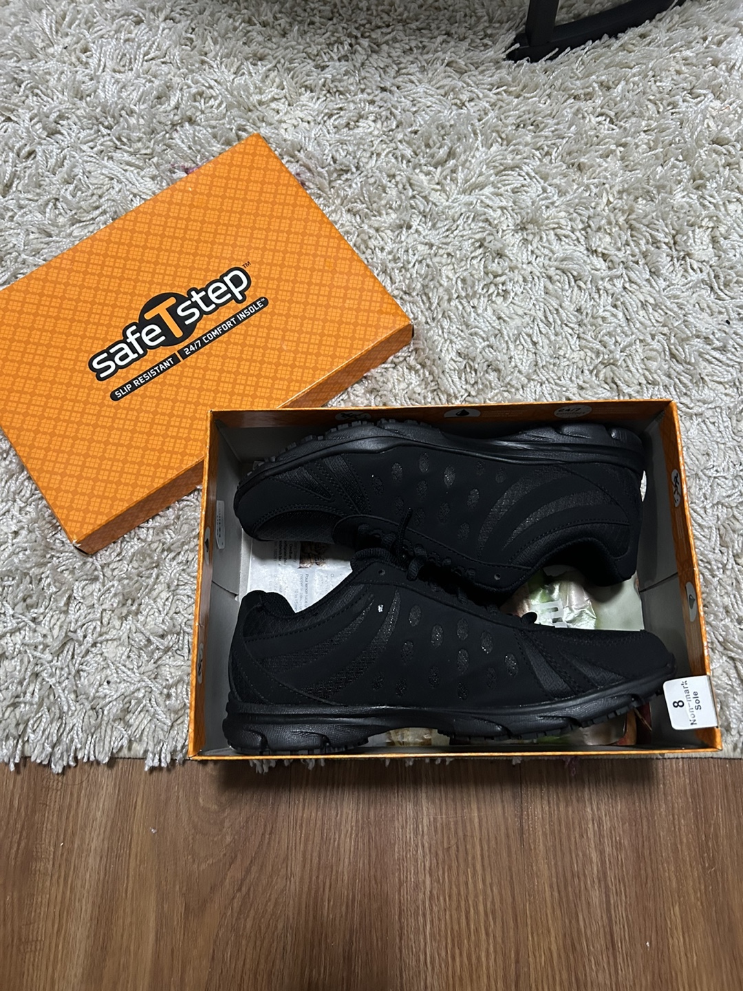 SafeTStep Camina Women's Black Slip Resistant Shoes - Size 8 - photo 2