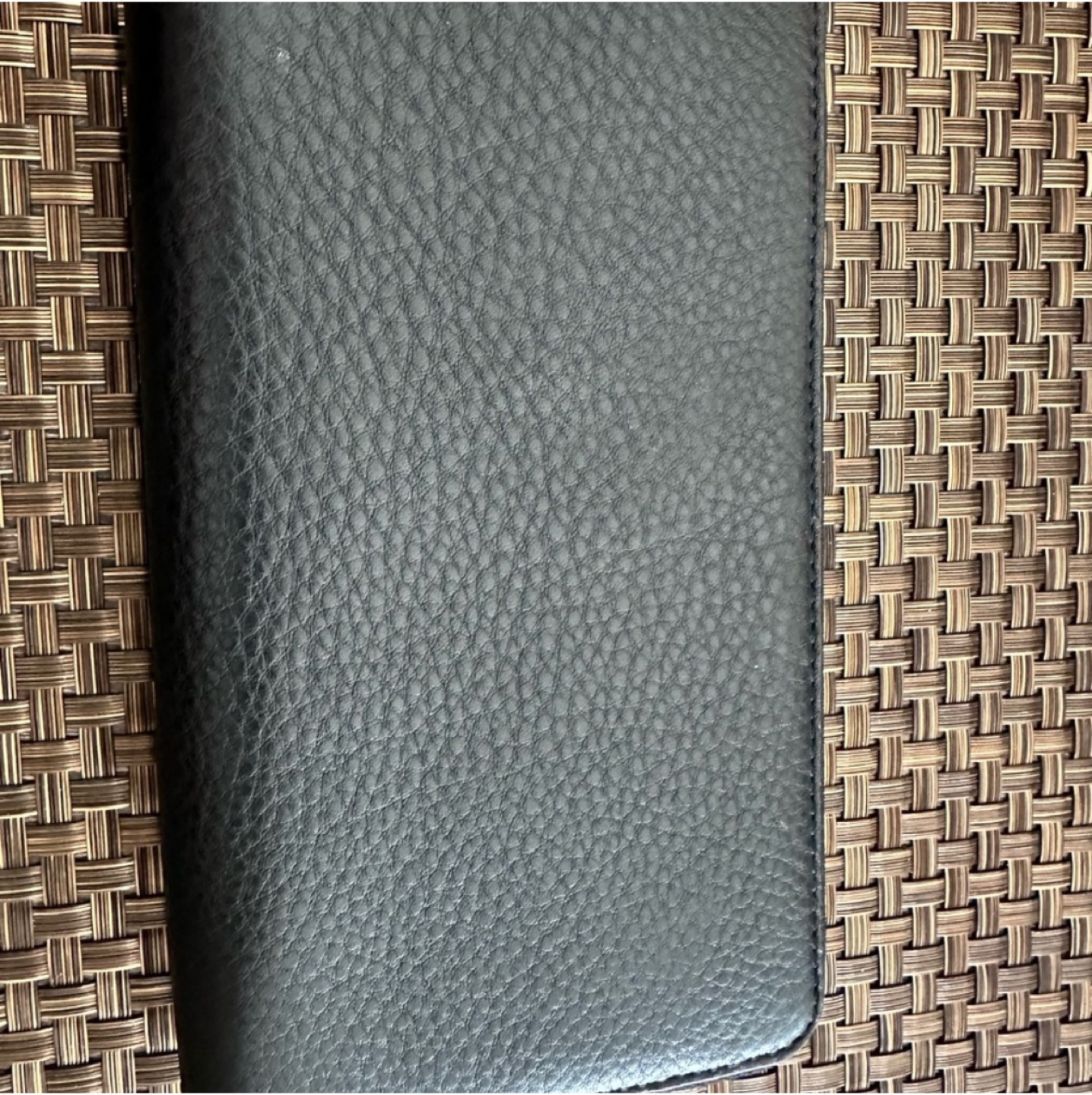 Tory Burch Black Leather Zip Around Wallet - photo 2