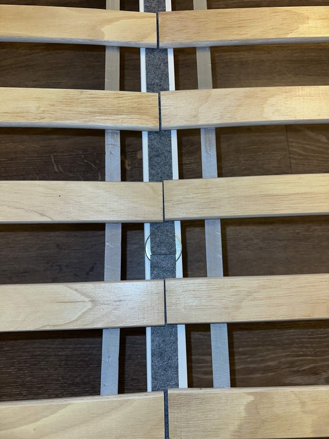 White Queen Bed Frame with Slatted Base - photo 2