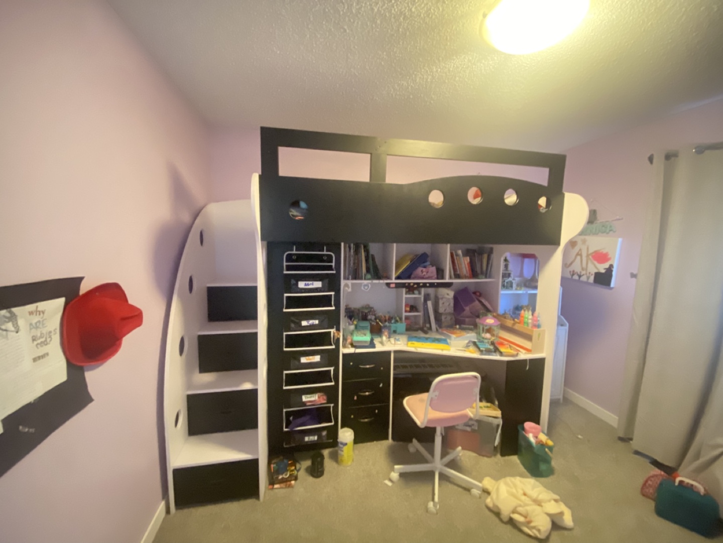 JYSK NIKA Loft Bed with Desk and Stairs - photo 4