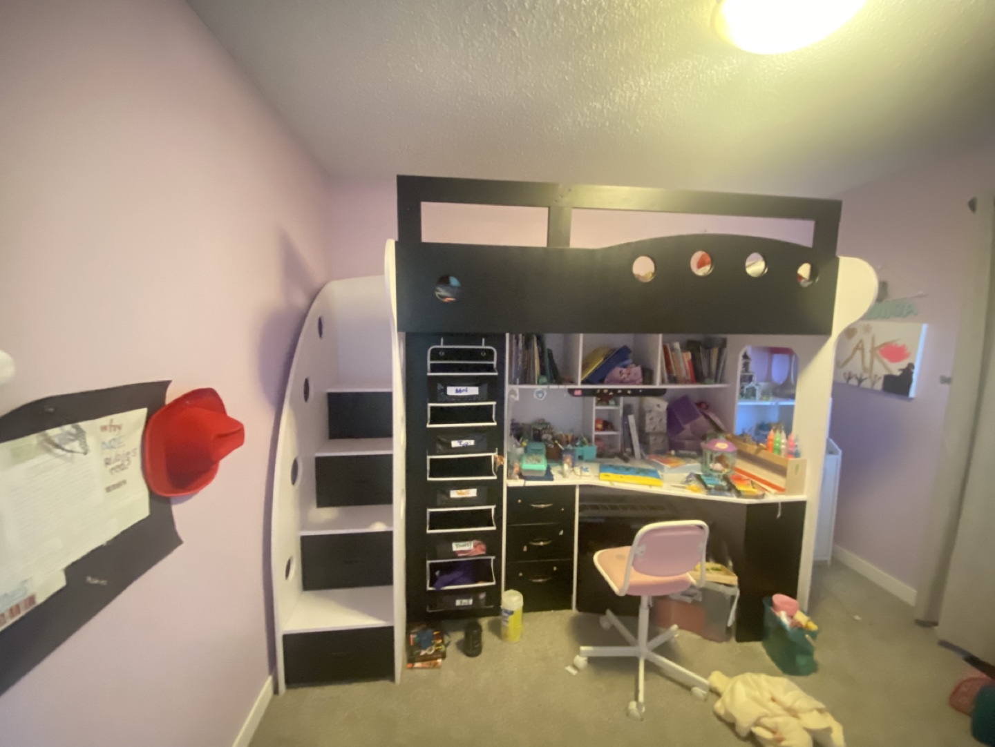 JYSK NIKA Loft Bed with Desk and Stairs - photo 3