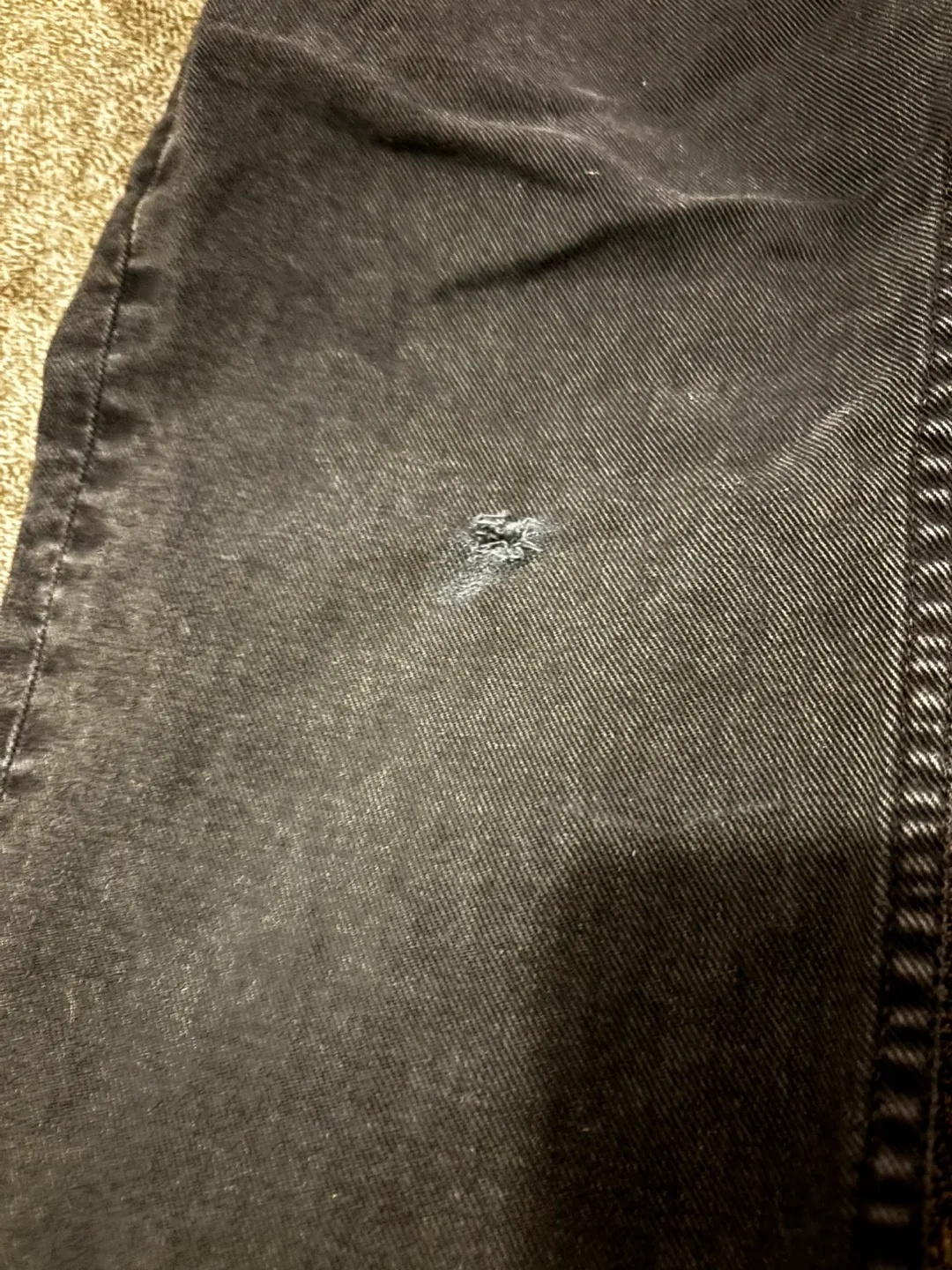 Acne Studios Navy Vega BladeRunner Jeans image indicator(3)