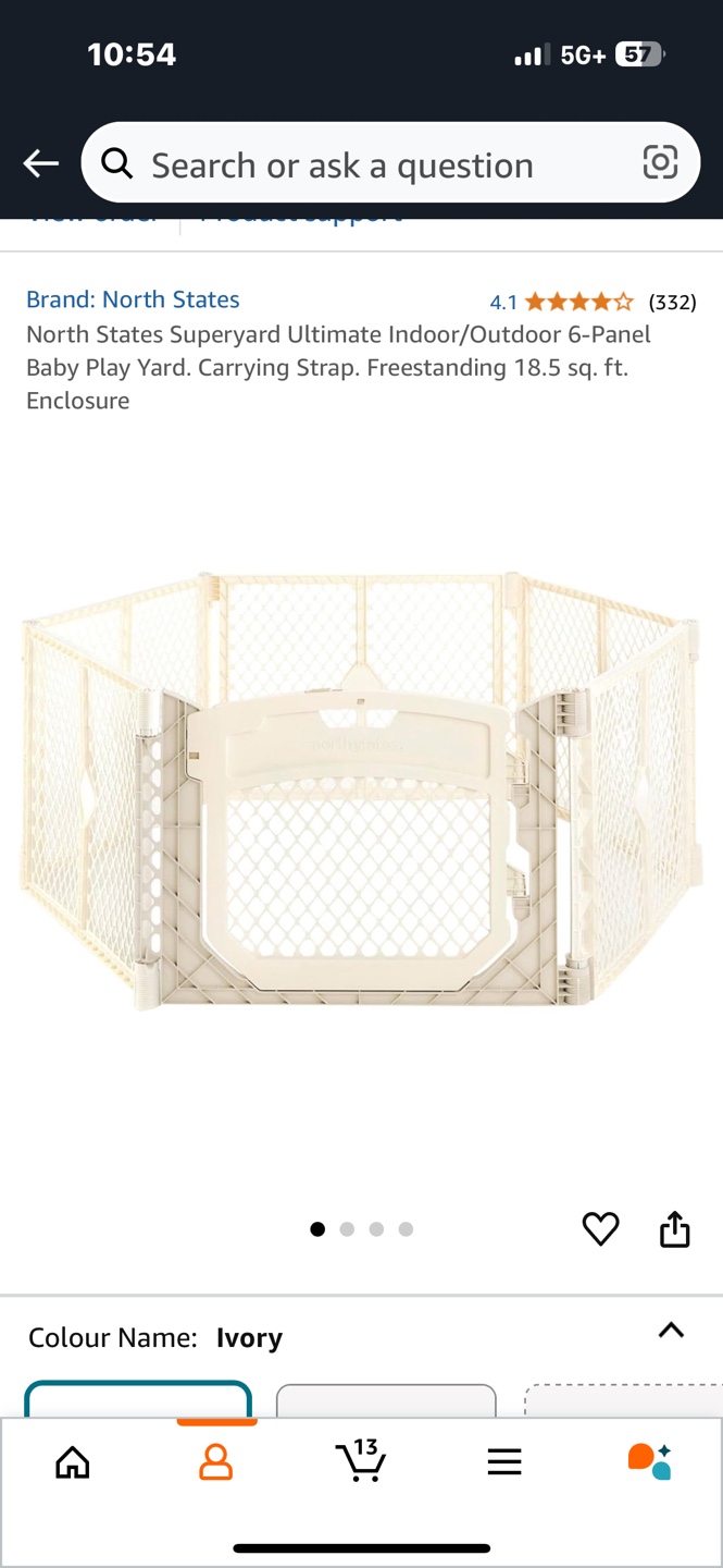 North States Superyard Ultimate Indoor/Outdoor Play Yard - photo 2