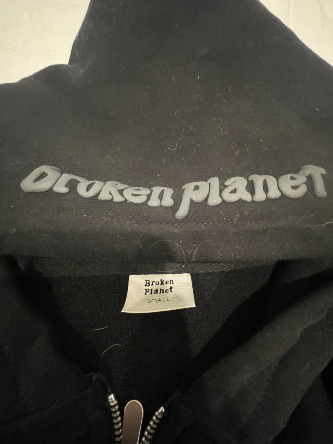 Broken Planet Zip-Up Hoodie - Size Small - photo 2