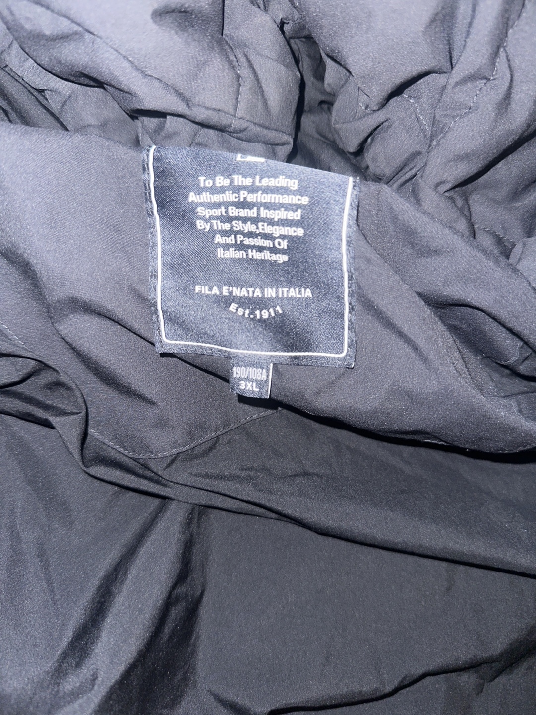 Fila Men's Puffer Jacket - Size XL - photo 2