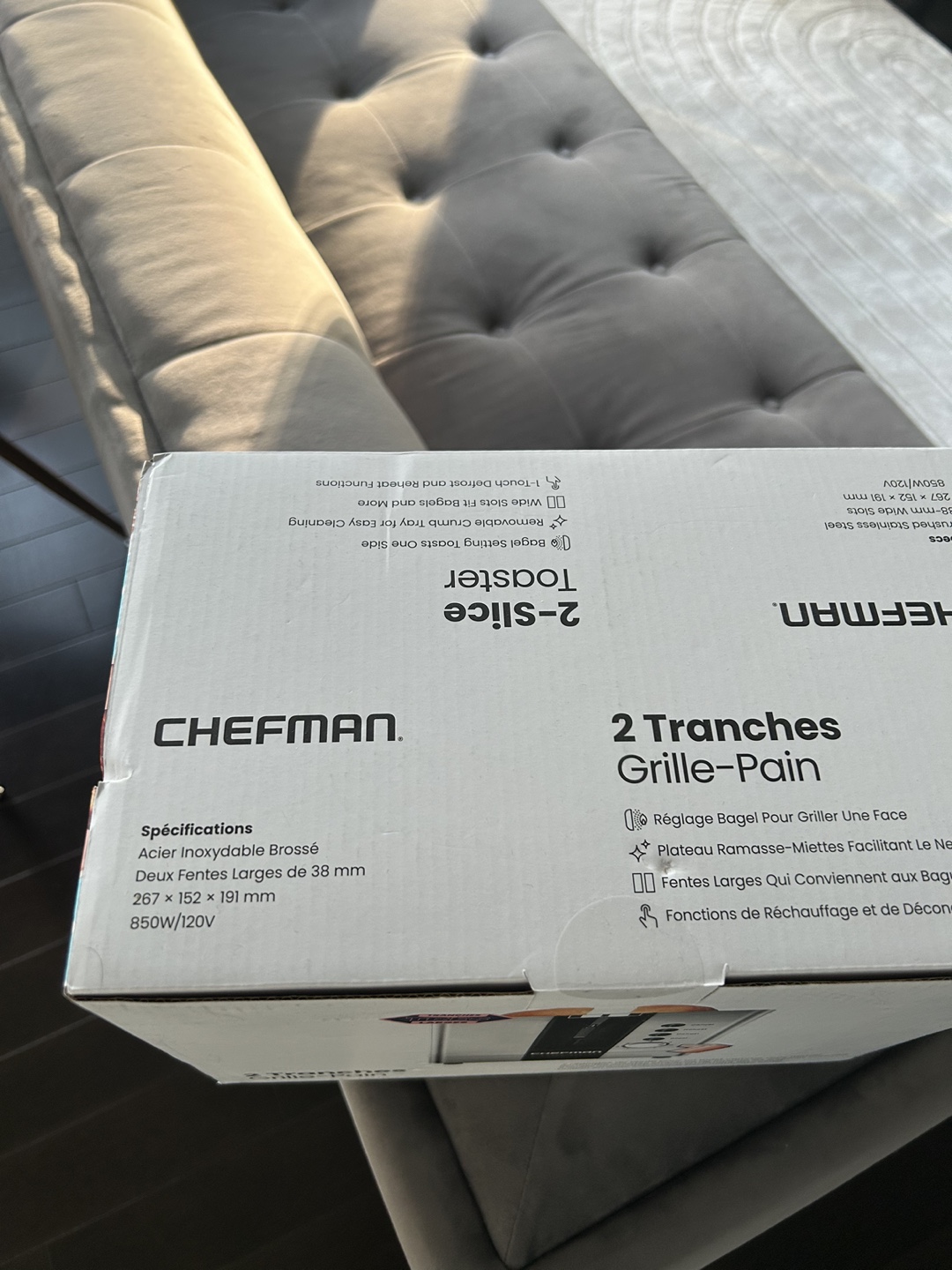 Chefman 2-Slice Toaster - Brand New in Box - photo 2