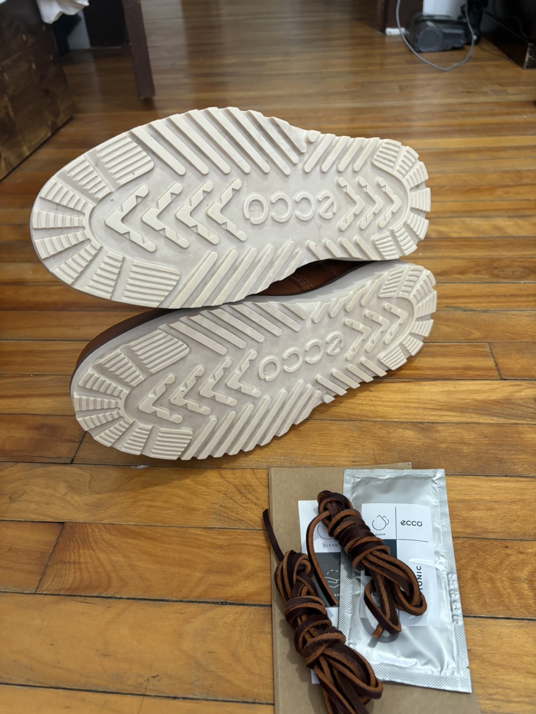 ECCO Stacker Men's Brown Leather Boots - photo 3