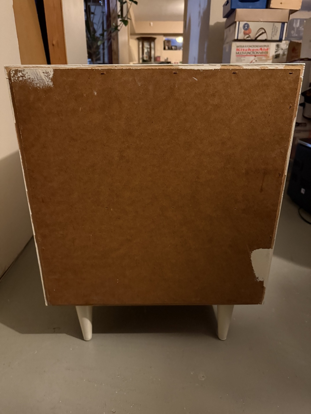 White Two-Drawer Nightstand - photo 5