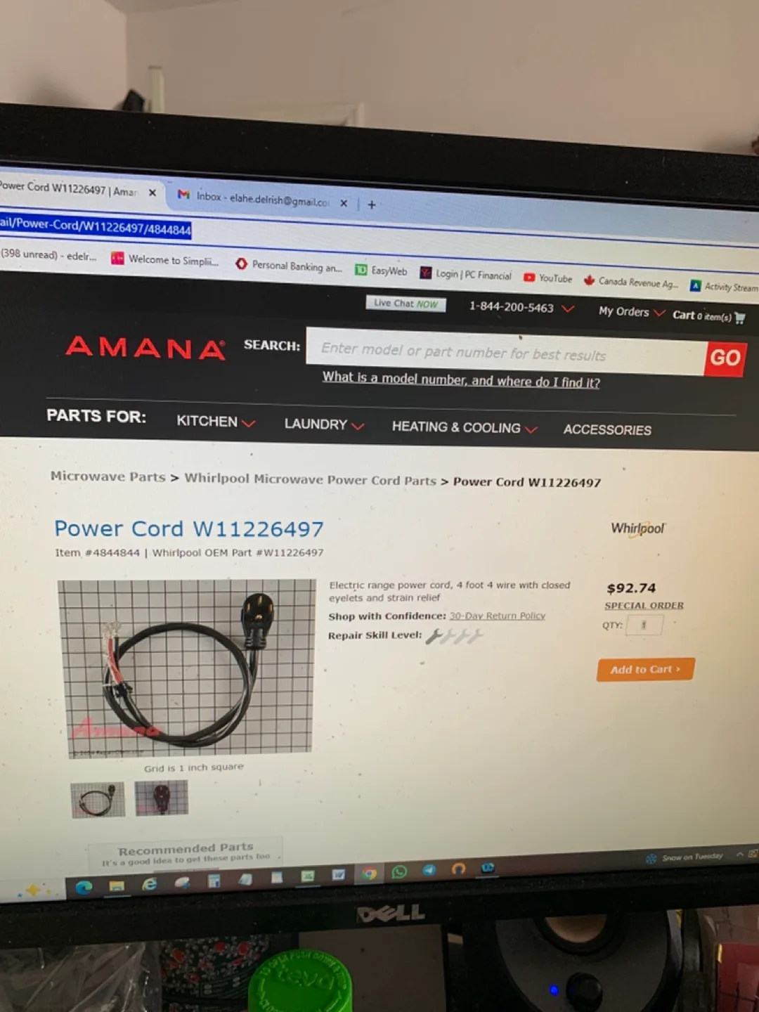 Brand new NEMA 6-15P Power Cord image indicator(4)