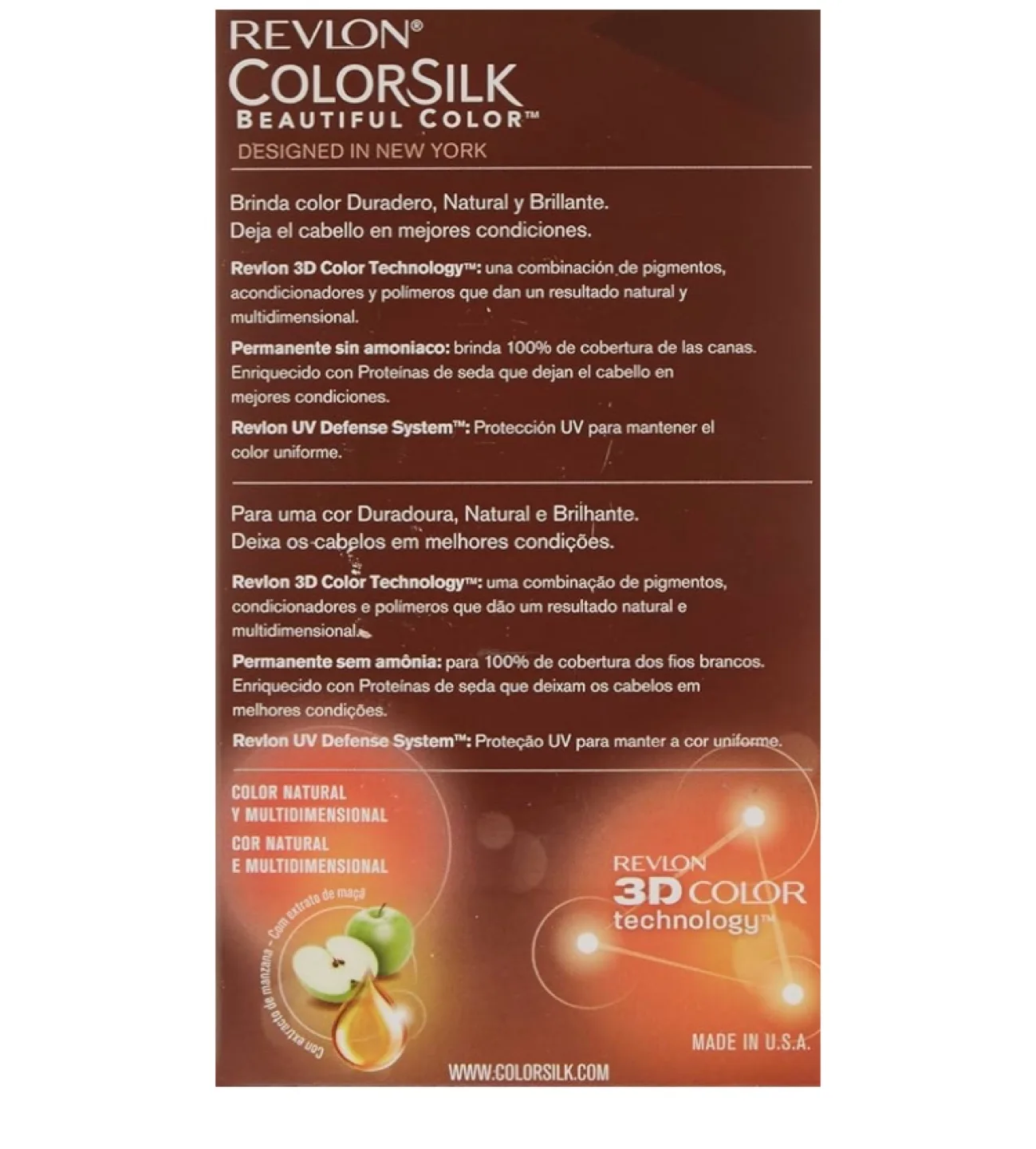Revlon Beautiful Color 30 Dark Brown Permanent Hair Colour image indicator(2)