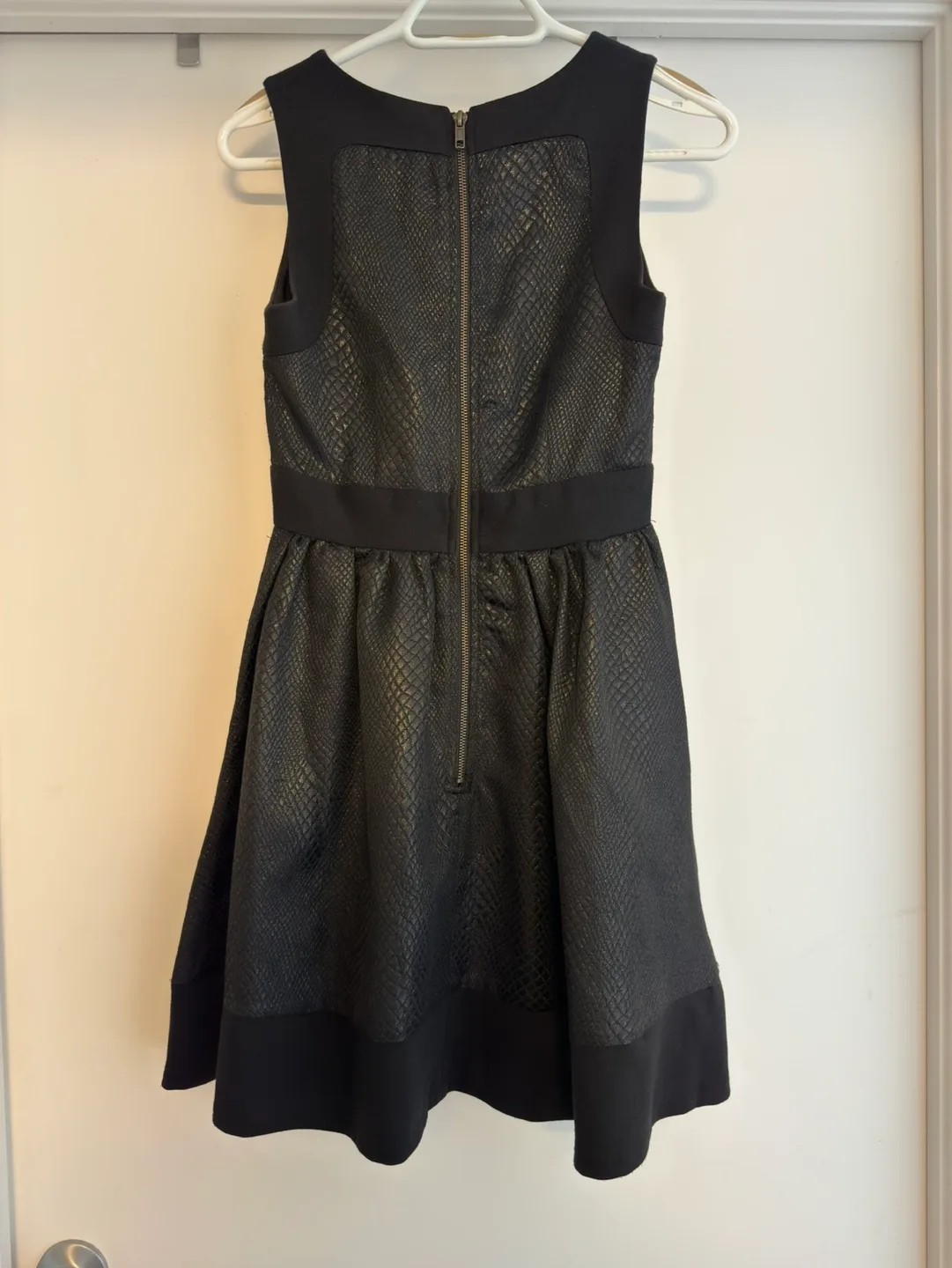 Black Snakeskin Dress - with pockets! image indicator(2)