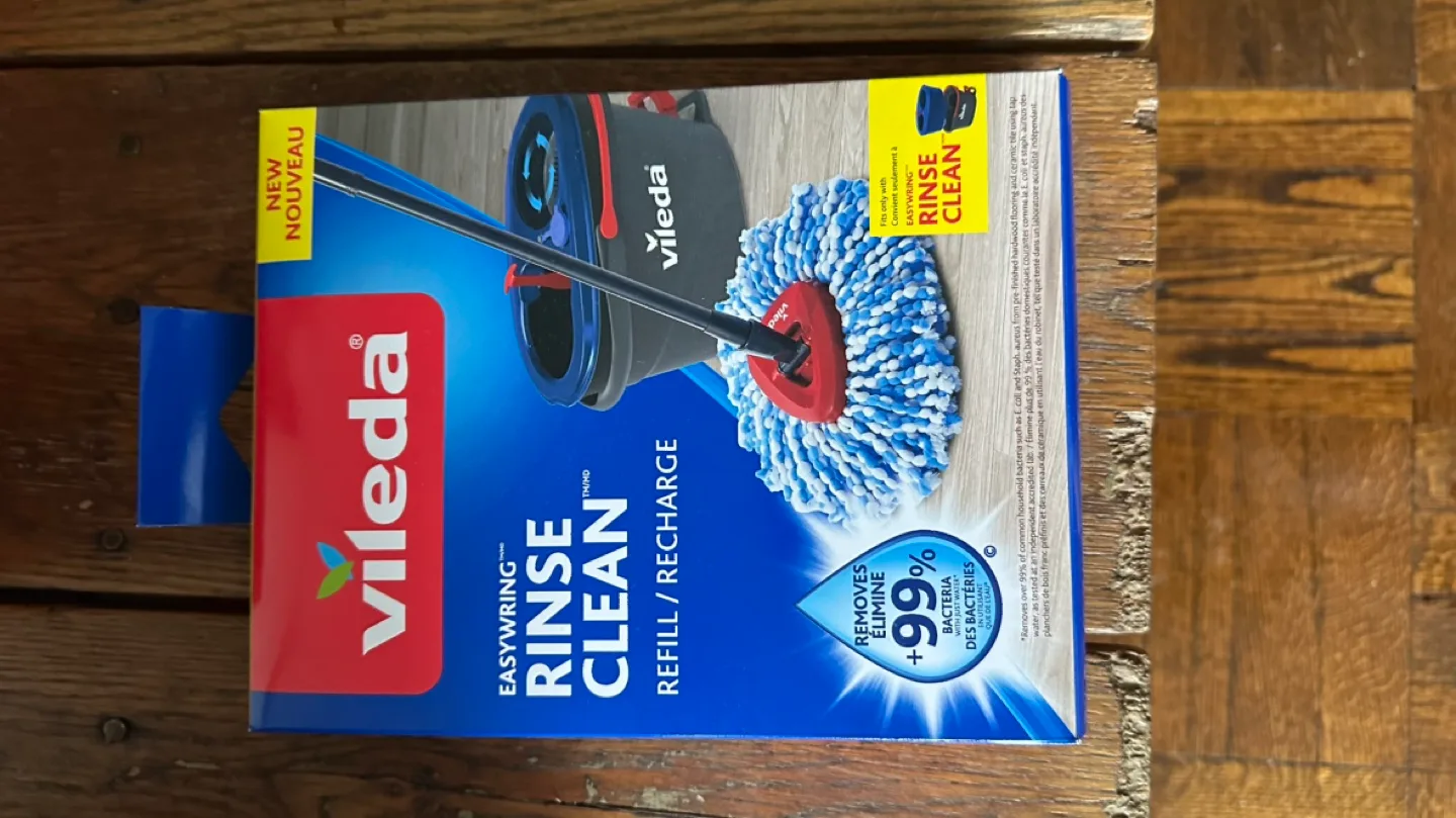 Vileda Rinse Clean Spin Mop & Bucket System image indicator(2)