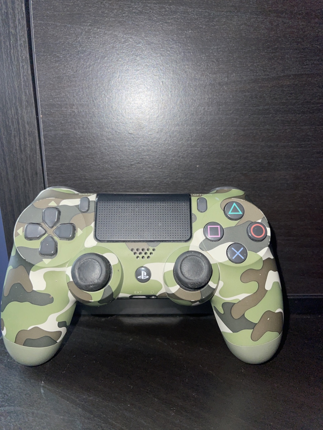 Two PlayStation 4 Controllers - Red and Camo - photo 2