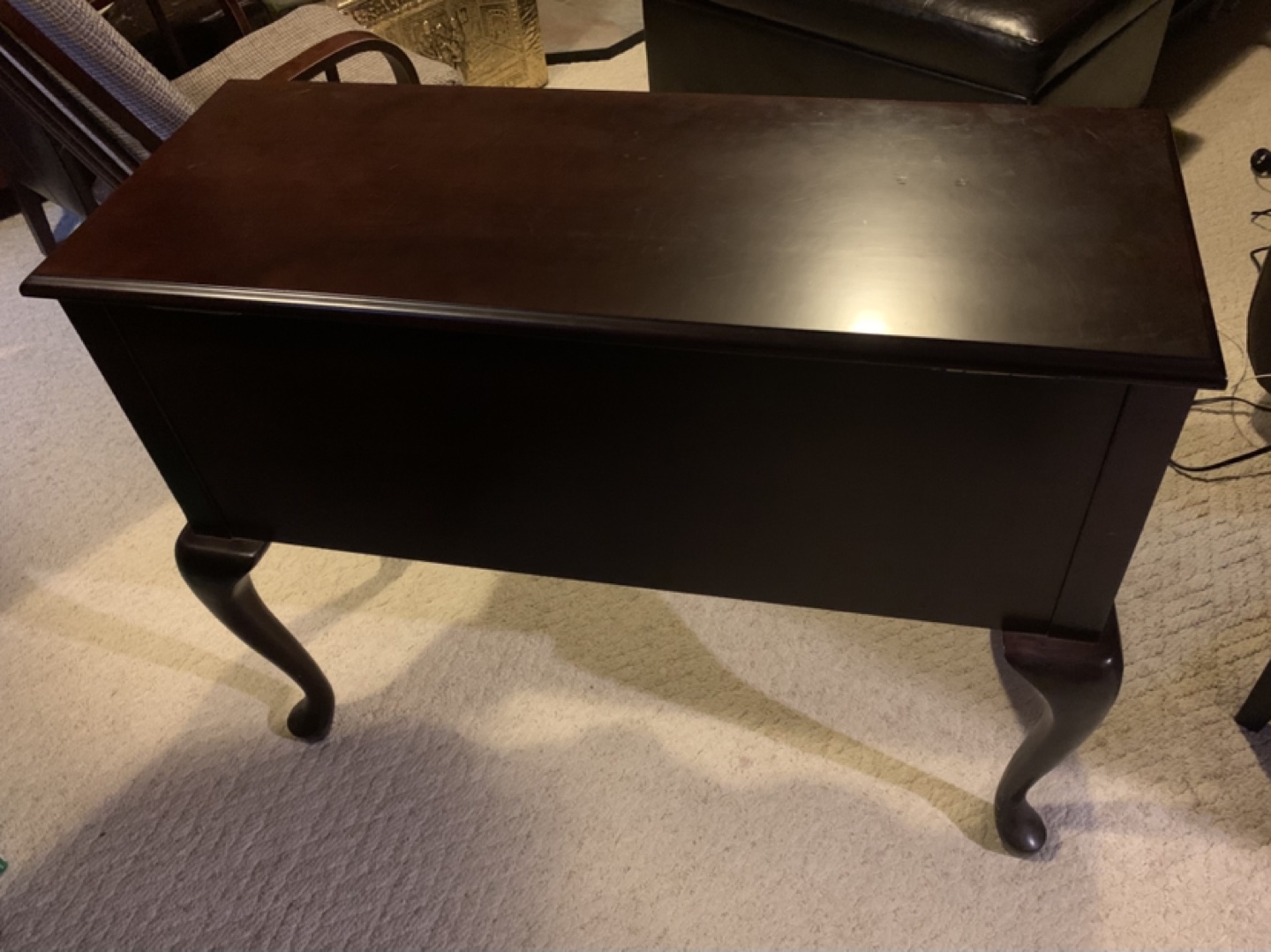 Bombay Company Wooden Console Table with Lift-Top - photo 3