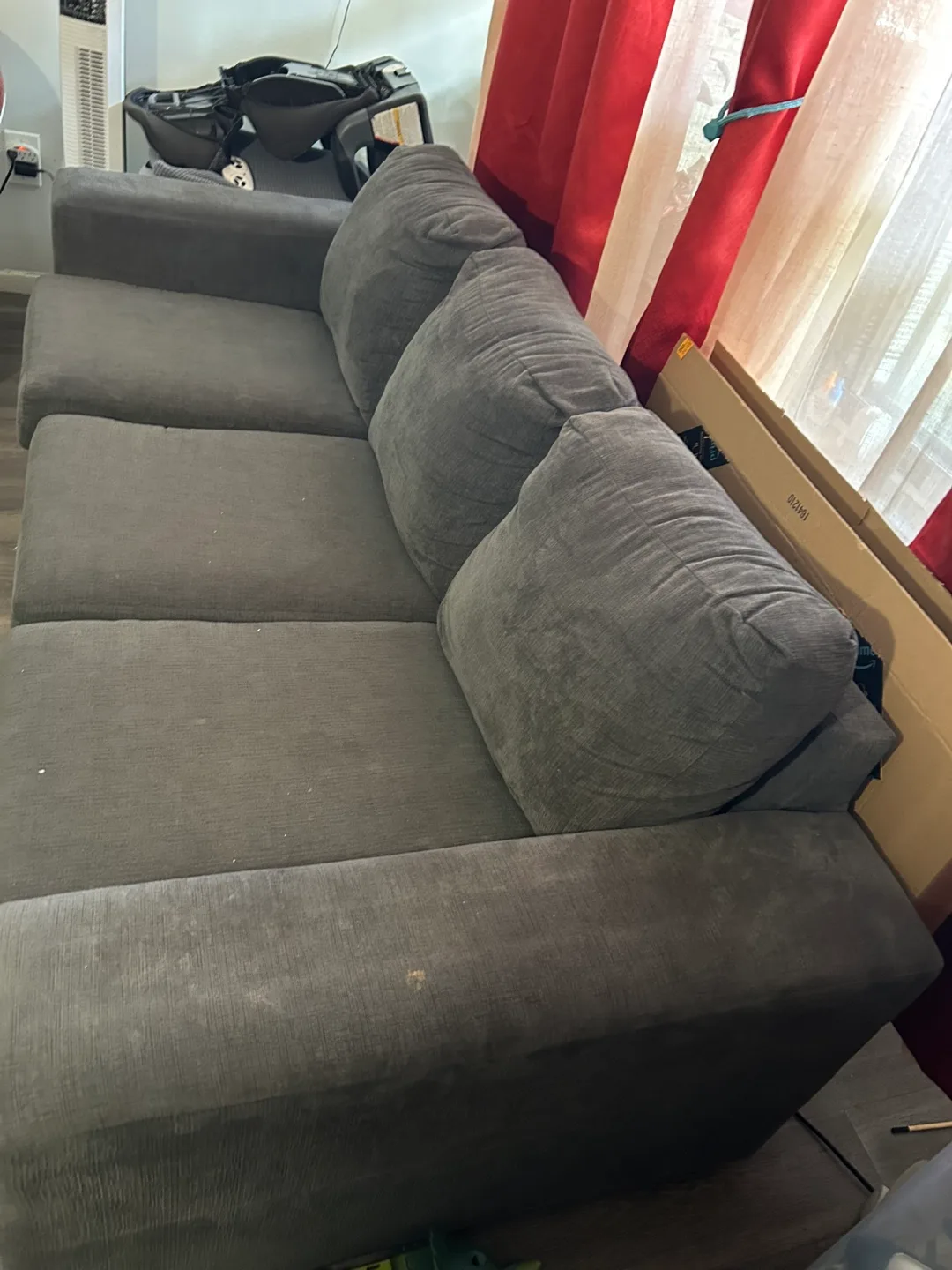 Grey Sectional Sofa image indicator(4)