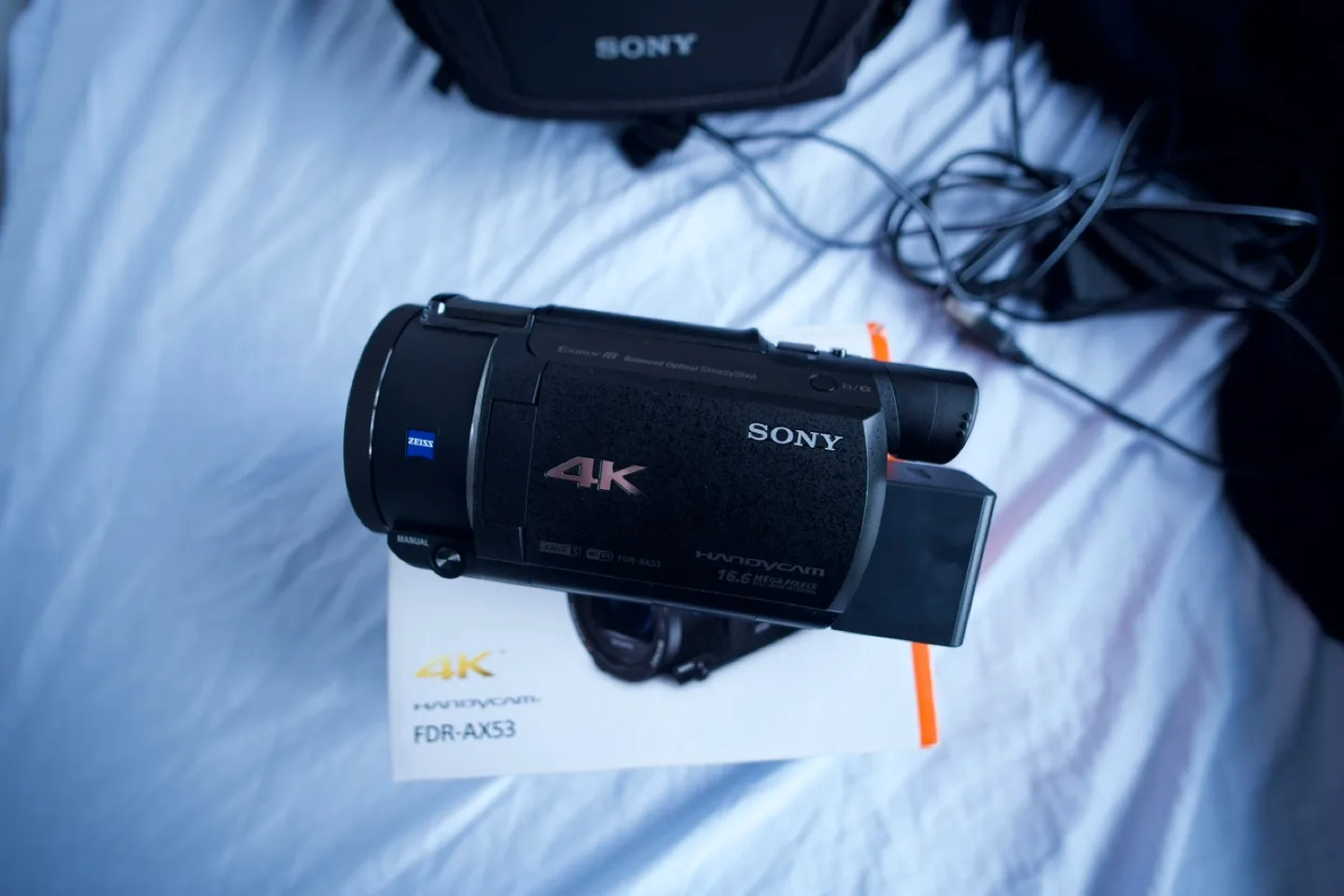 Sony FDR-ax53 Handycam 4K Camcorder thumbnail
