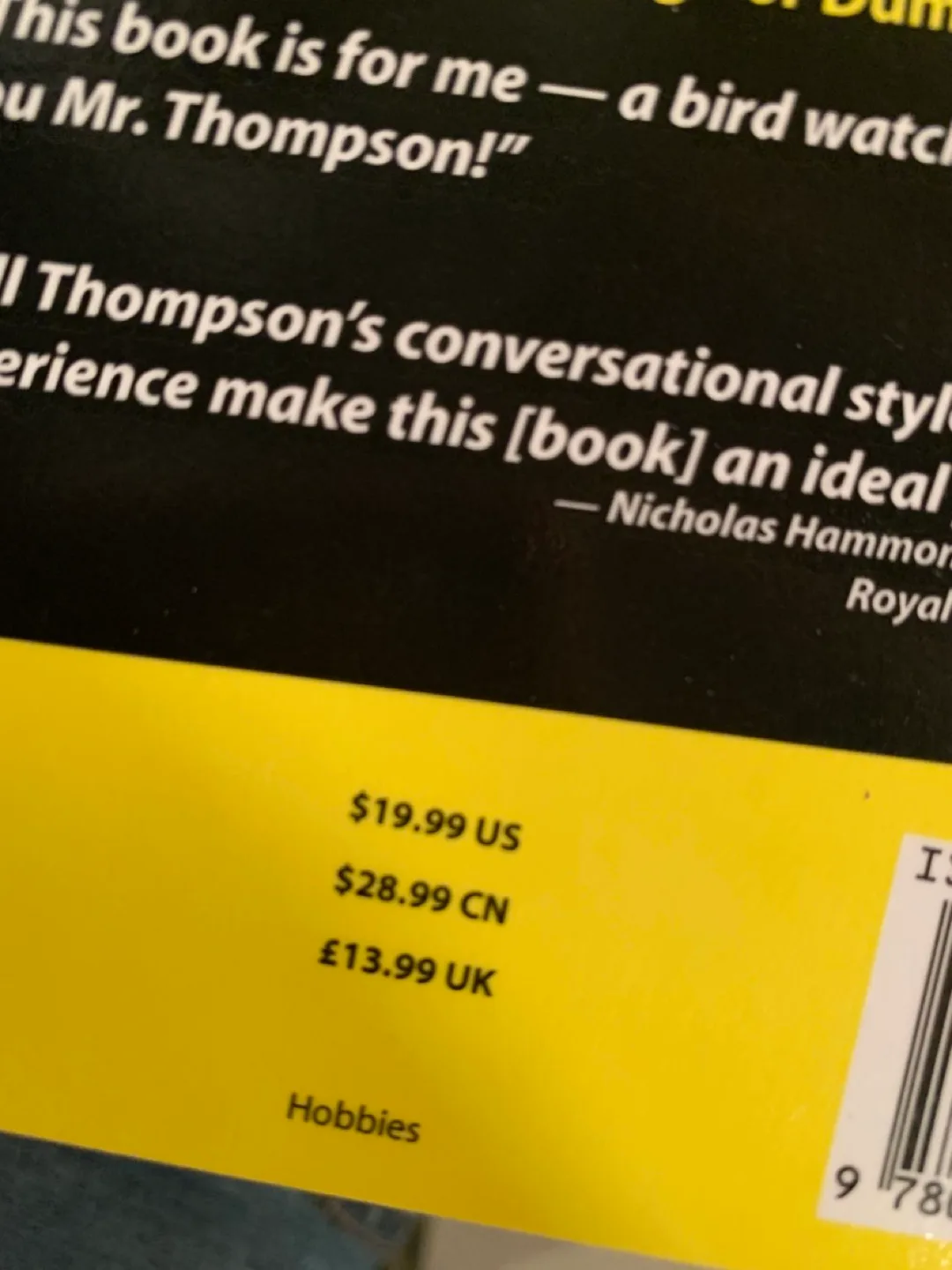 Bird Watching For Dummies Book image indicator(2)