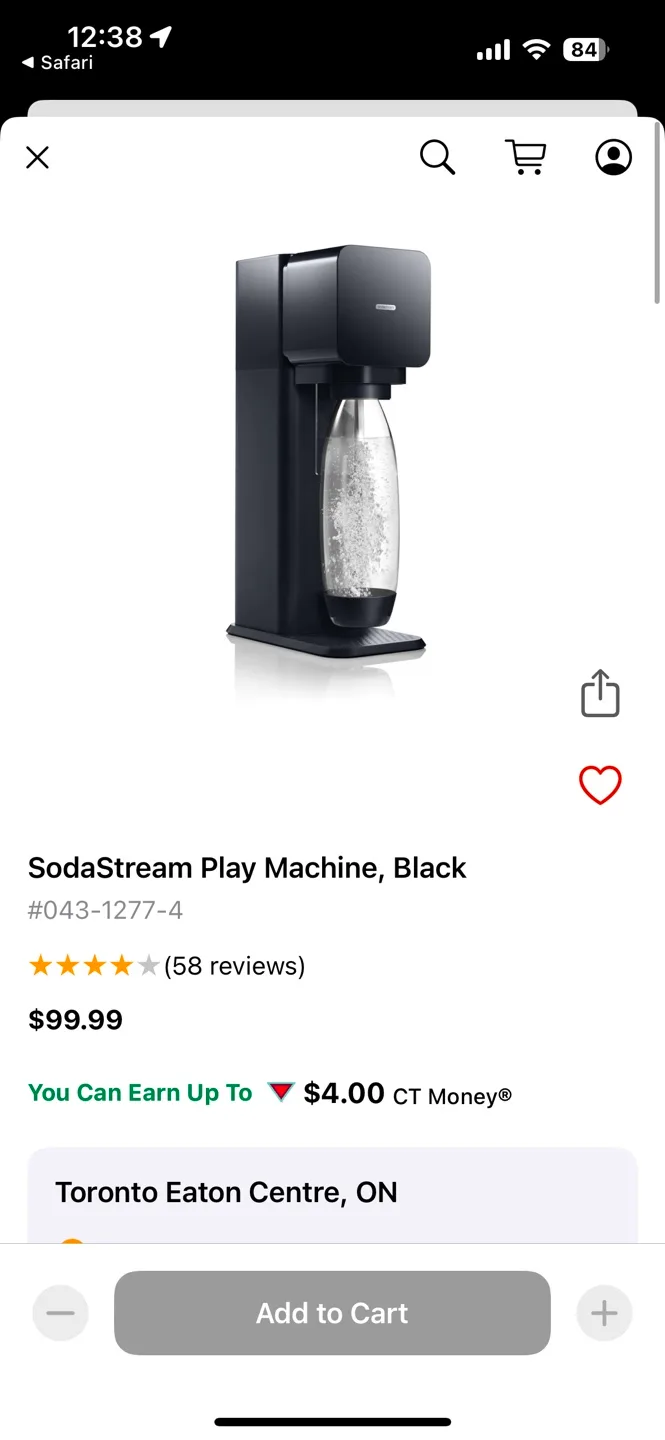 SodaStream Play Sparkling Water Maker - Black image indicator(2)