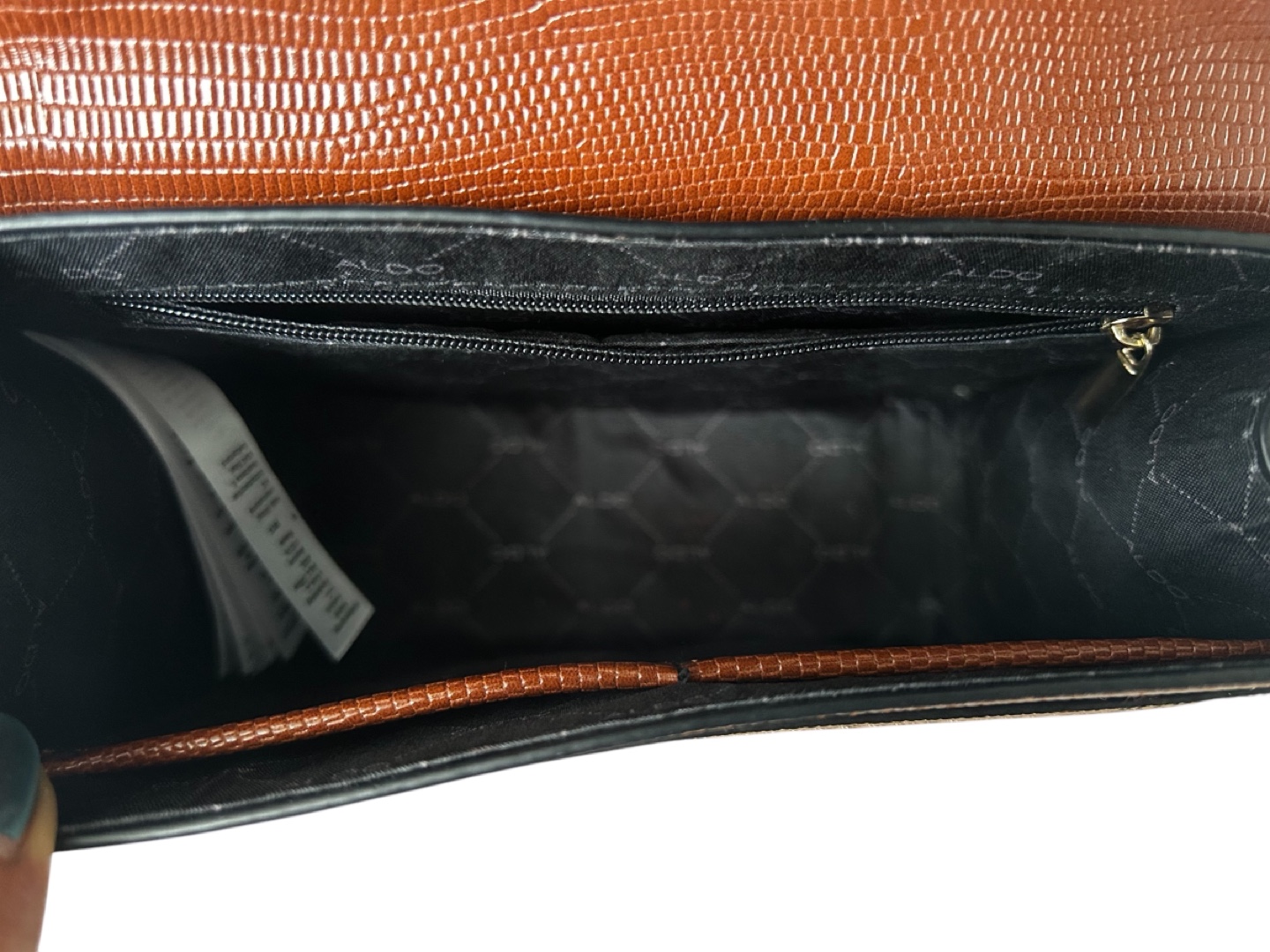 ALDO Brown and Beige Crossbody Bag - photo 5