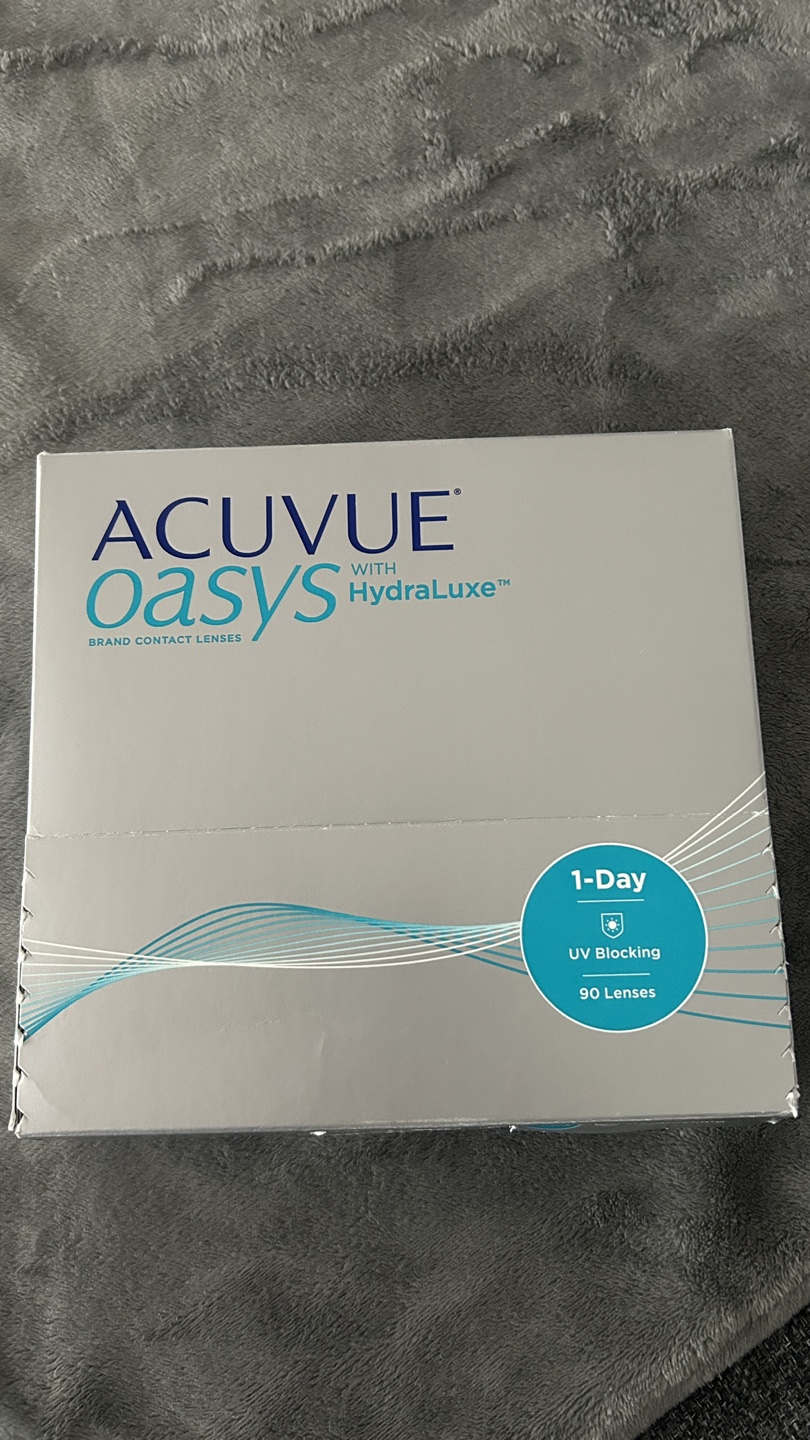 1-Day Contact Lenses - 90 pack - Diopter -2.50,  Base Curve 8.5.