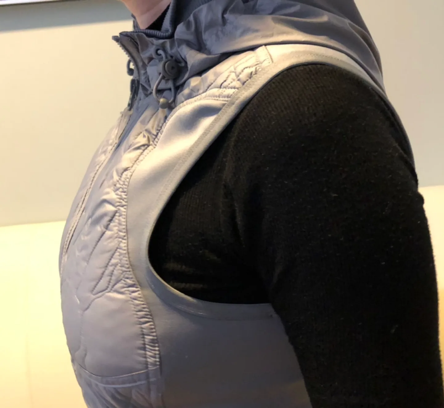 Stella McCartney for Adidas Grey Hoodie Vest image indicator(8)