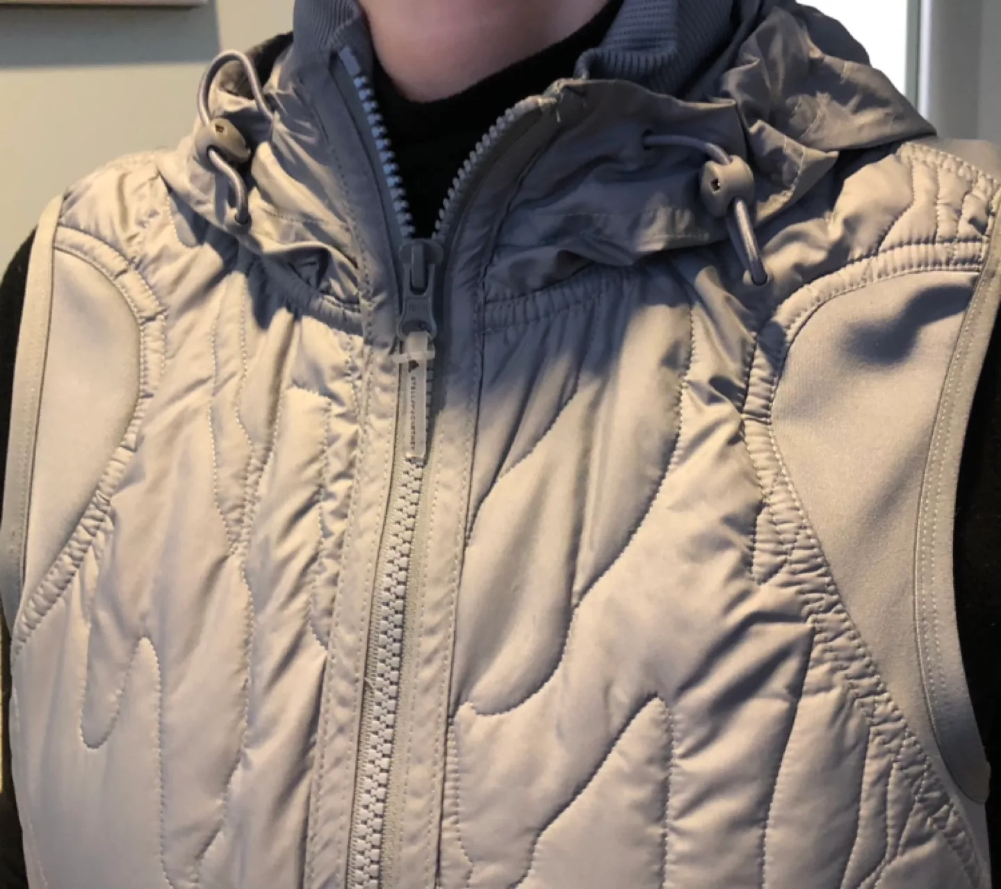 Stella McCartney for Adidas Grey Hoodie Vest image indicator(9)