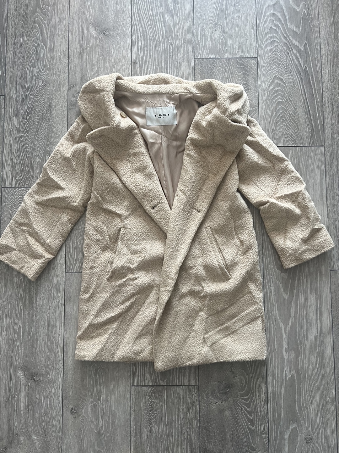TASI New York Beige Suri Alpaca Coat - photo 2