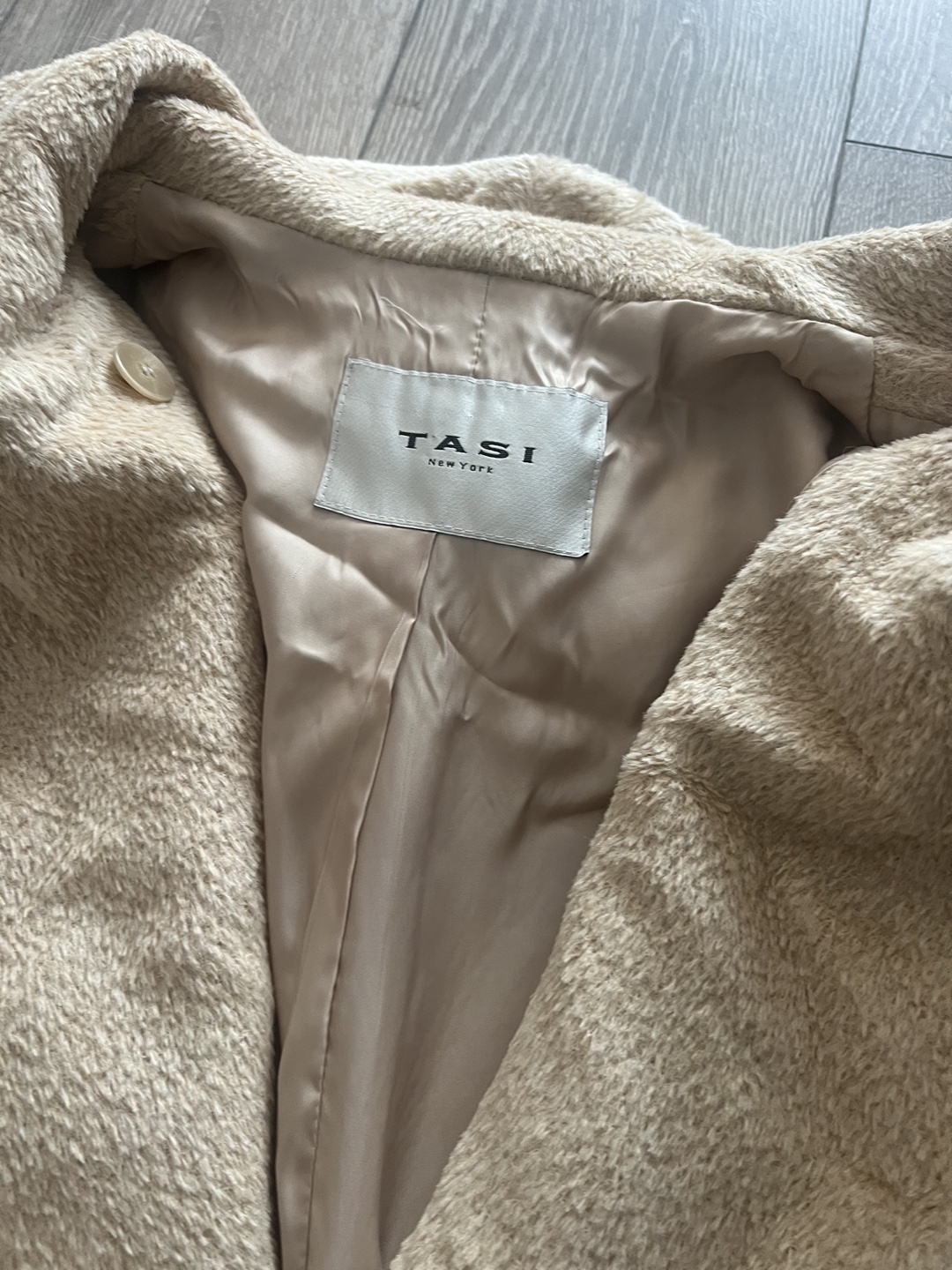 TASI New York Beige Suri Alpaca Coat - photo 3