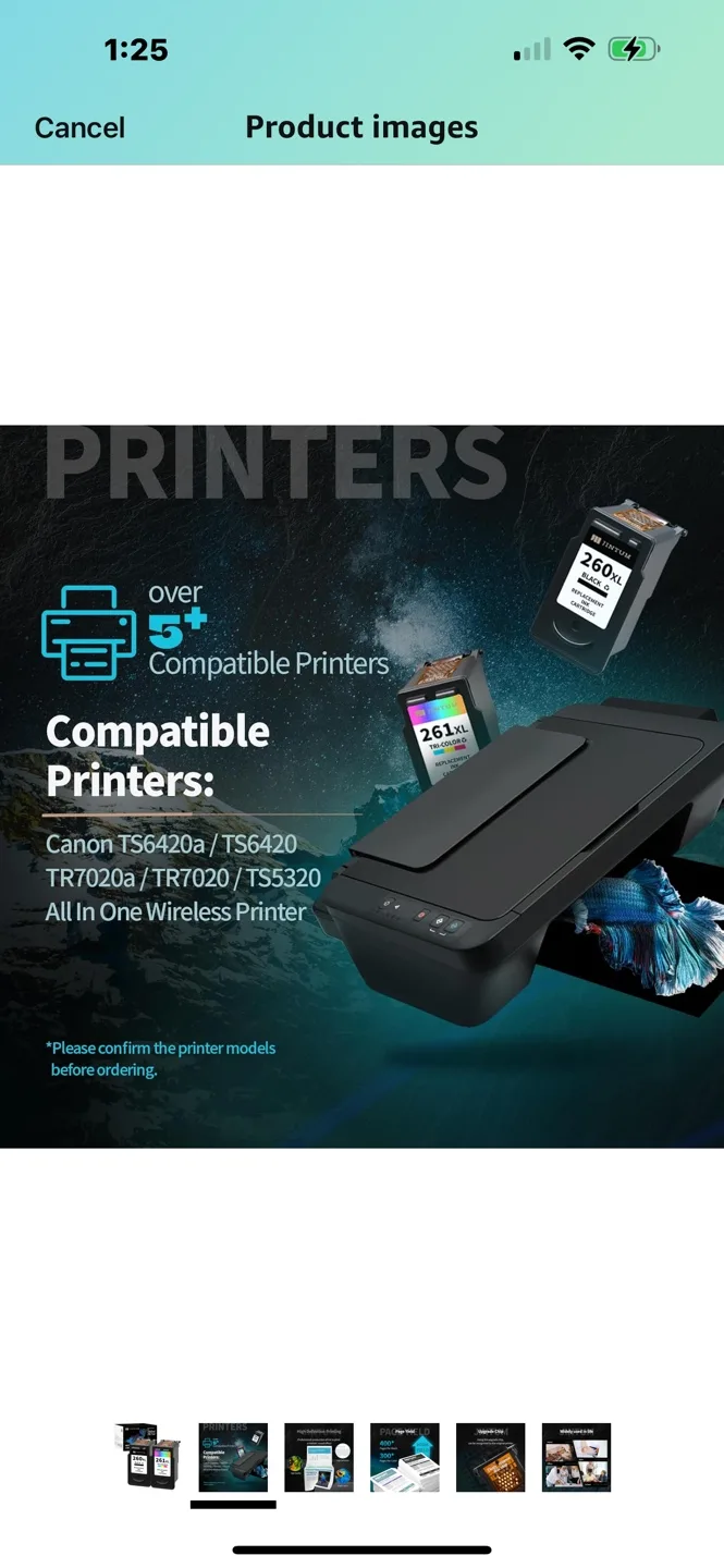 Canon PG-260XL & CL-261XL Compatible Ink Cartridges image indicator(2)