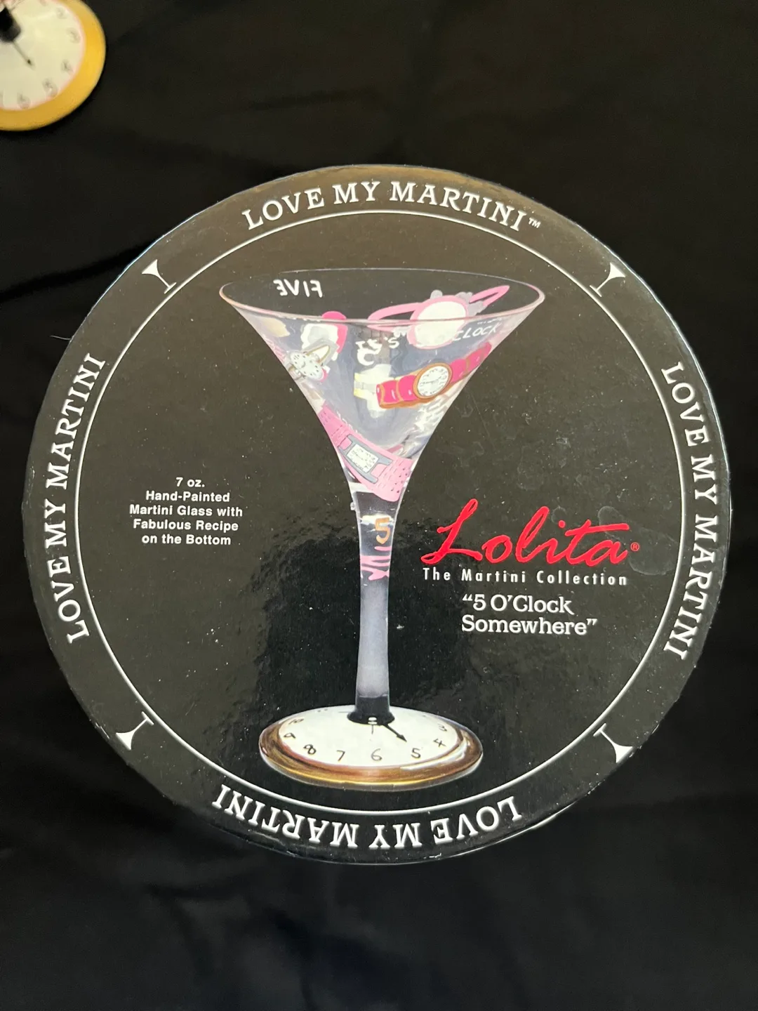 Lolita 5 O'Clock Somewhere Martini Glass image indicator(4)