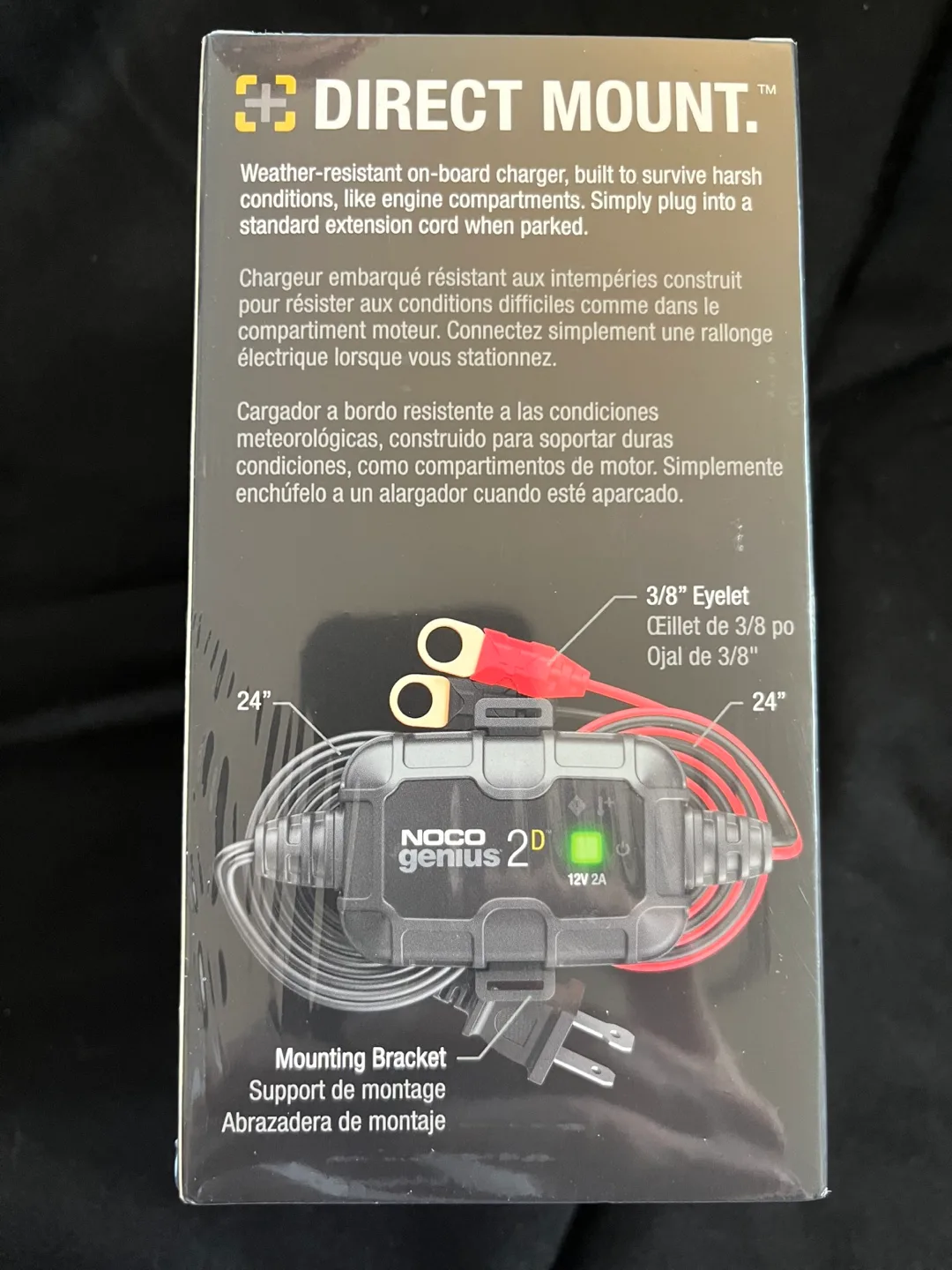 NOCO Genius 2D 12V 2A Battery Charger and Maintainer image indicator(3)