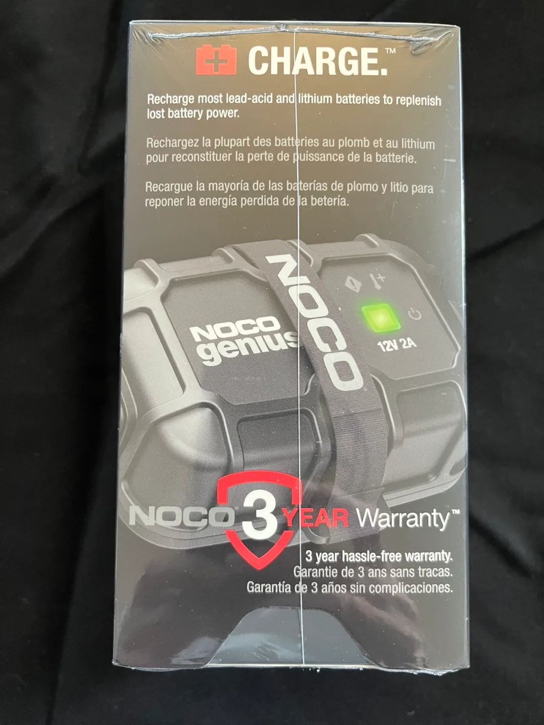 NOCO Genius 2D 12V 2A Battery Charger and Maintainer image indicator(4)