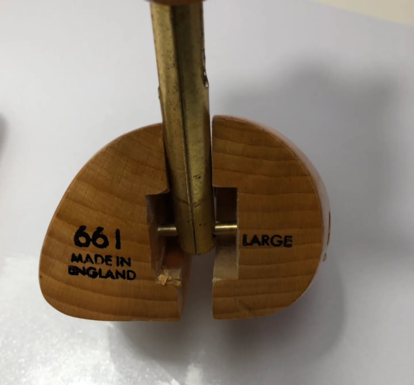 Vintage Russell & Bromley Wooden Shoe Trees, Large image indicator(4)