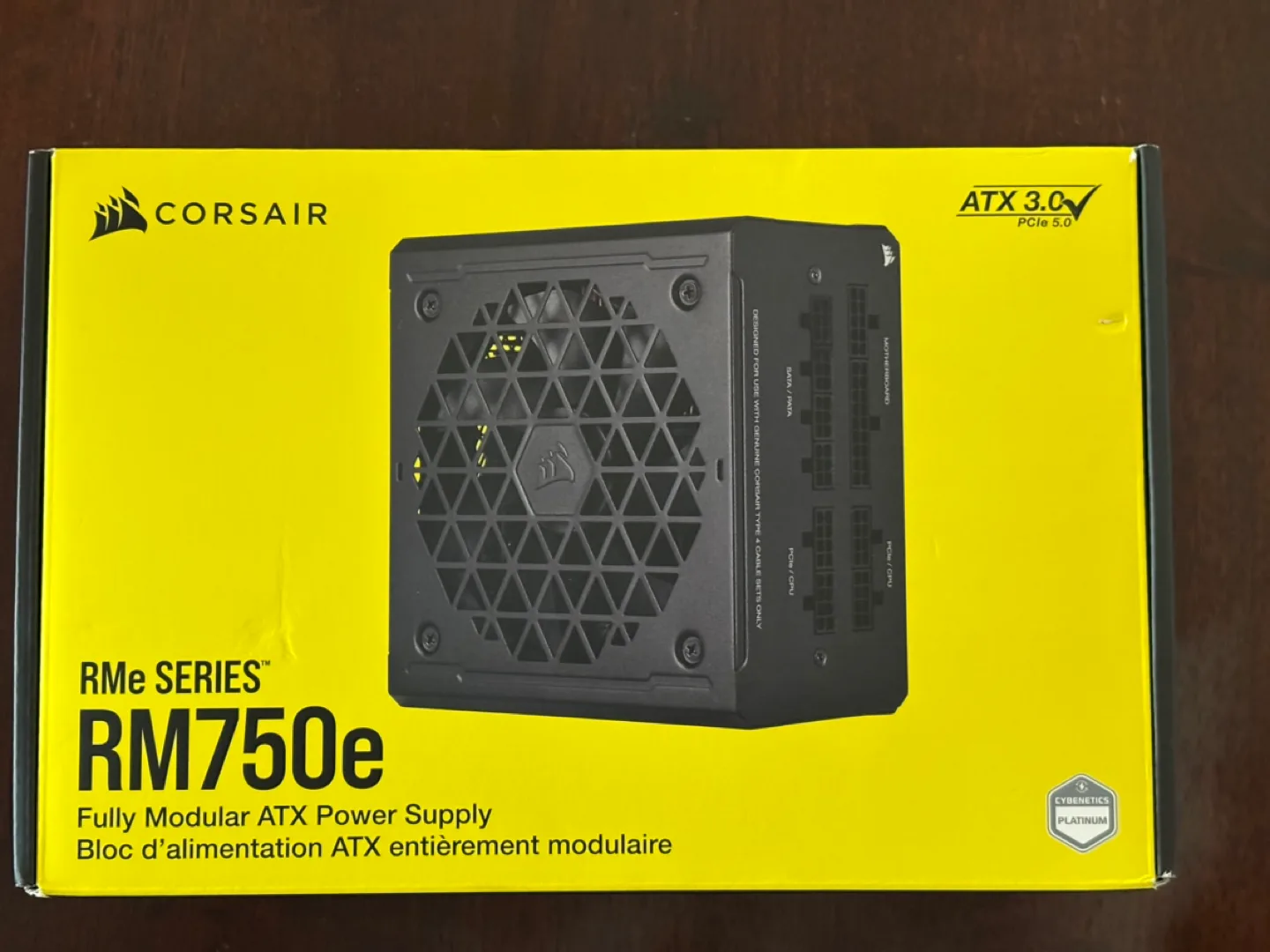 Corsair RM750e 750W Fully Modular ATX Power Supply thumbnail