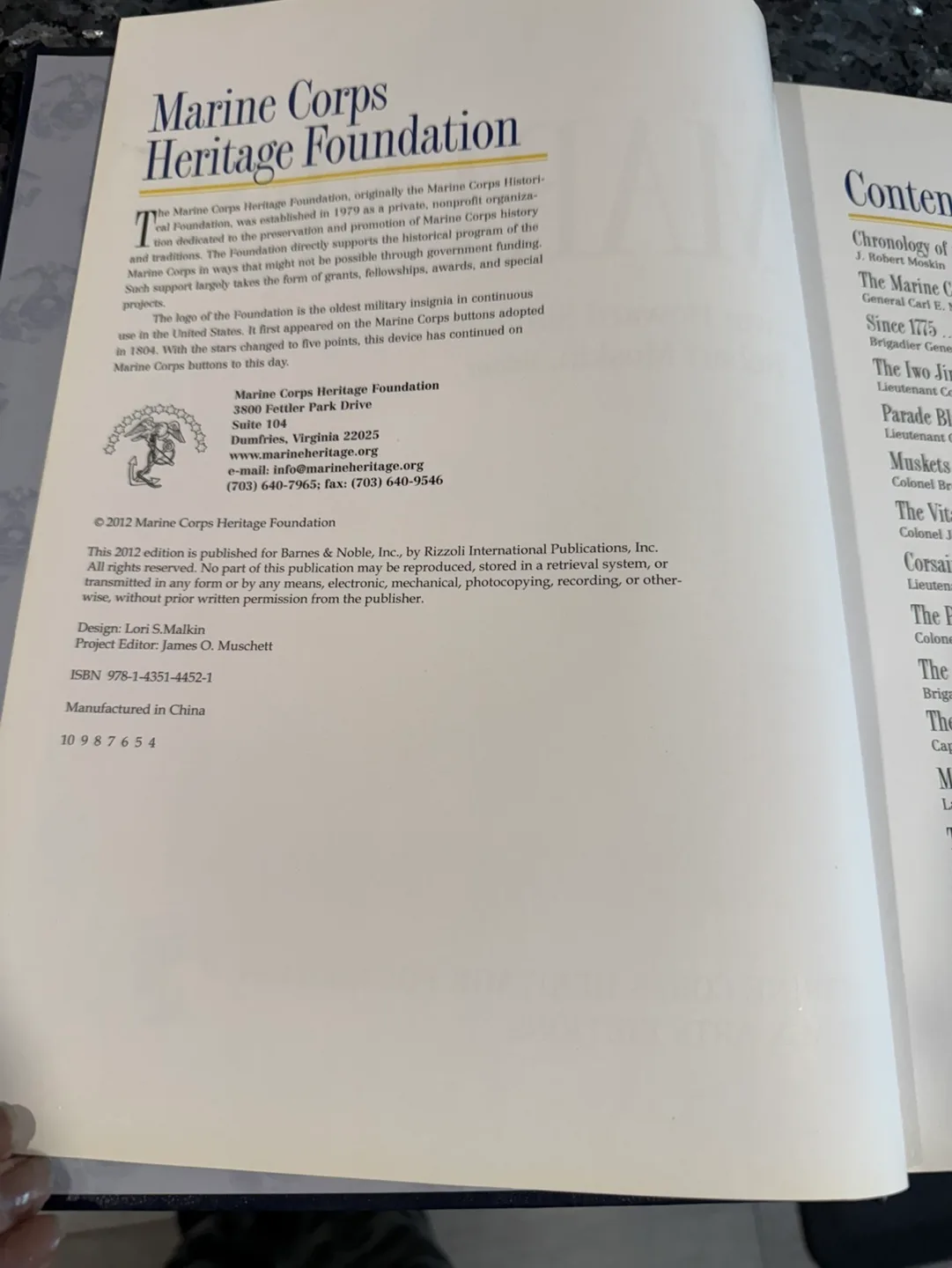 The Marines Book - Marine Corps Heritage Foundation image indicator(5)