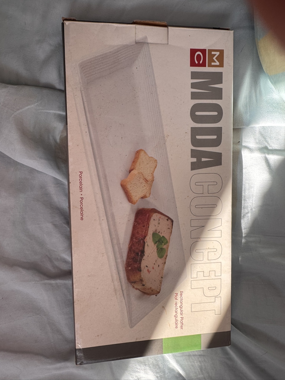 Moda Concept Rectangular Porcelain Platter
