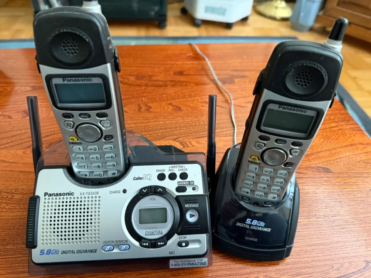 Panasonic Digital Cordless Phone System image indicator(5)