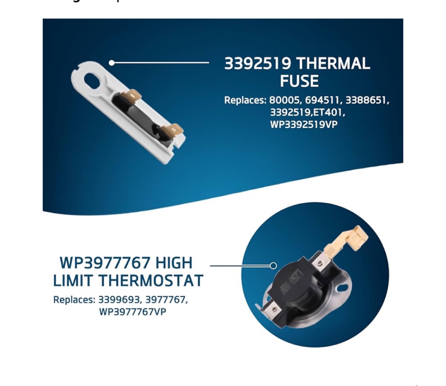 Dryer heating element - photo 5