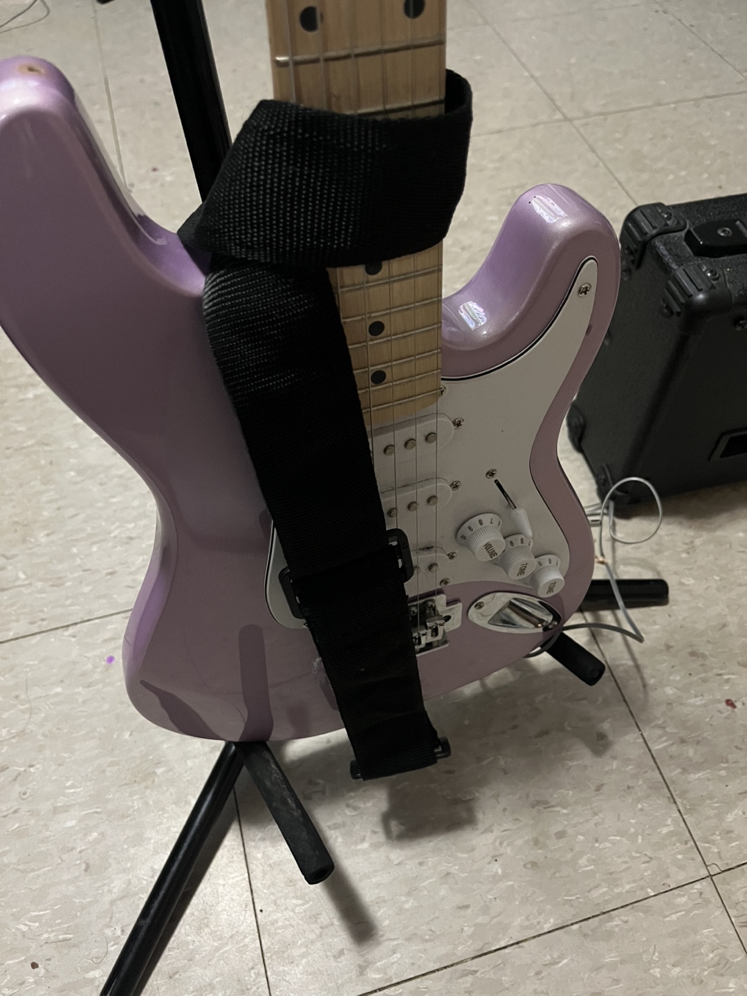 Stage One Electric Guitar and Oscar Schmidt Amplifier - photo 4