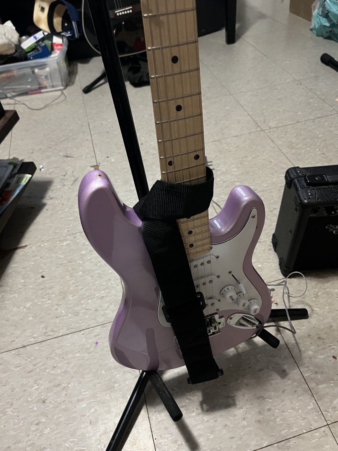 Stage One Electric Guitar and Oscar Schmidt Amplifier