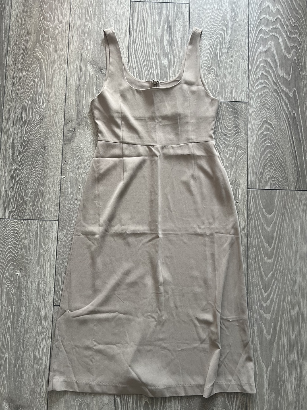 Taupe Midi Summer Dress