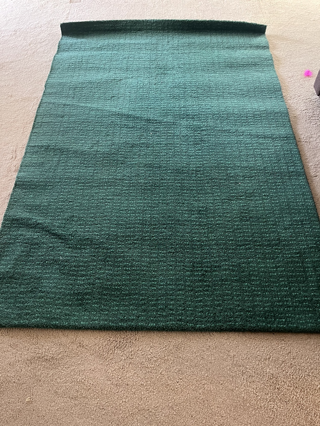 IKEA LANGSTED Rug - Green - 4'x6'