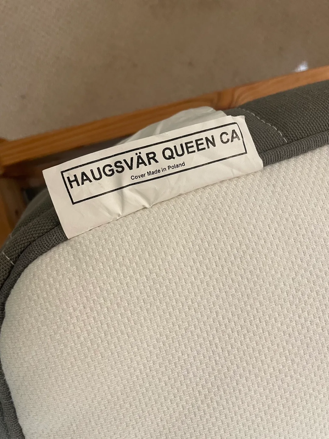 IKEA TARVA bed frame plus HAUGSVÄR mattress image indicator(4)
